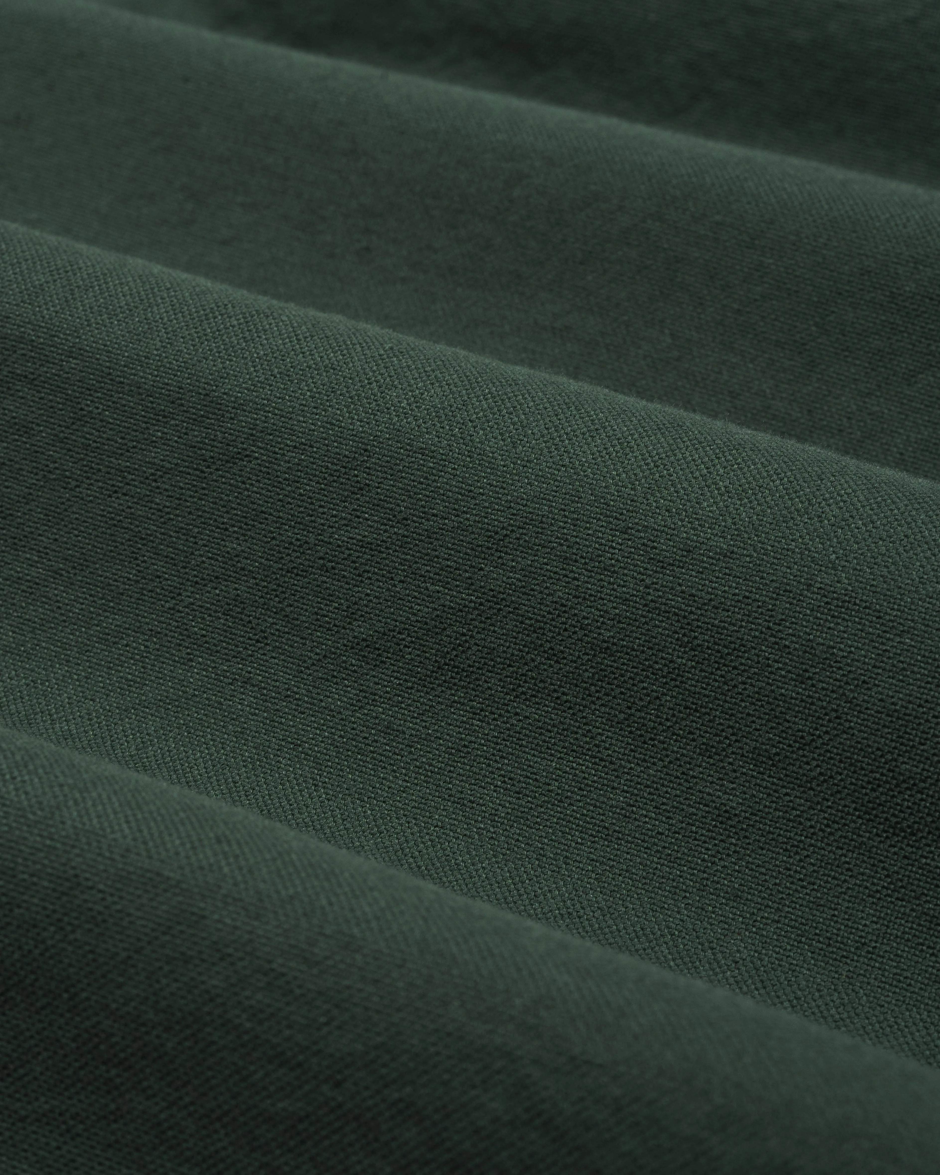 'Le Original' Hunter Green Contrast Collar Oxford Shirt sold by Le Alfre product image thumbnail 2