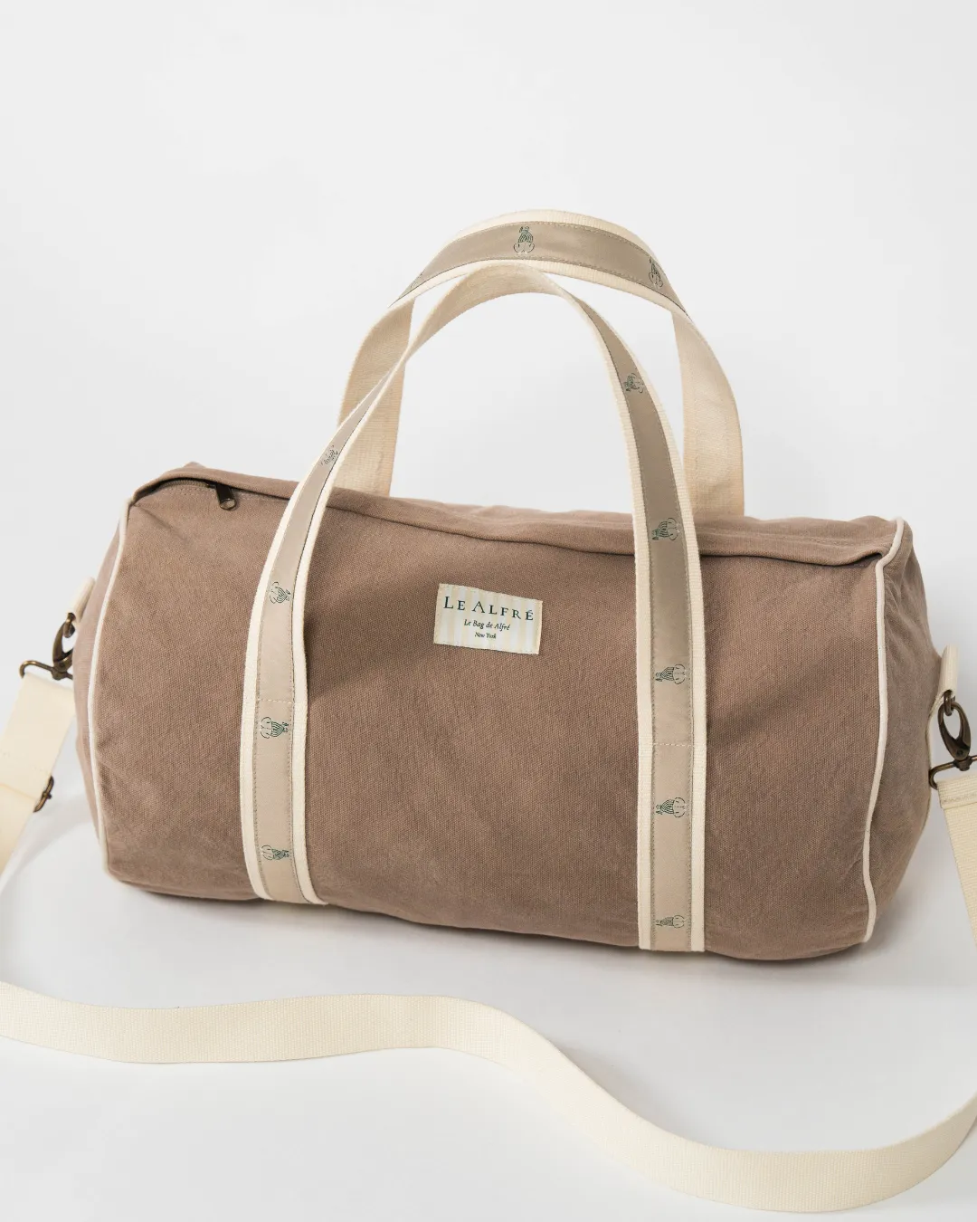 Le Alfré Beige Duffle Bag sold by Le Alfre product image thumbnail 5