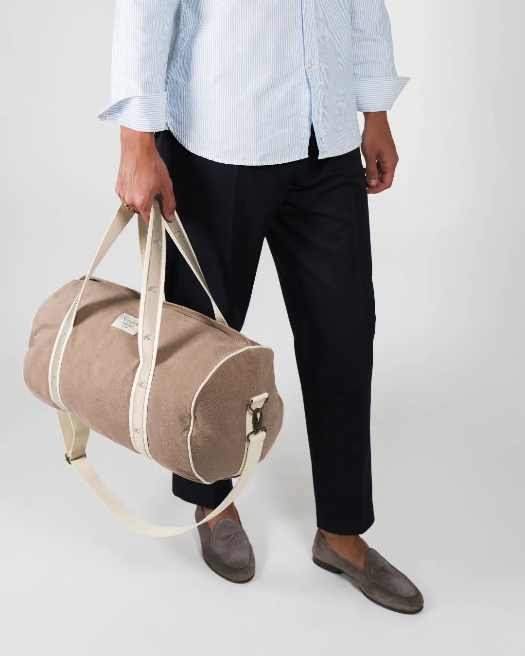 Le Alfré Beige Duffle Bag sold by Le Alfre product image thumbnail 2