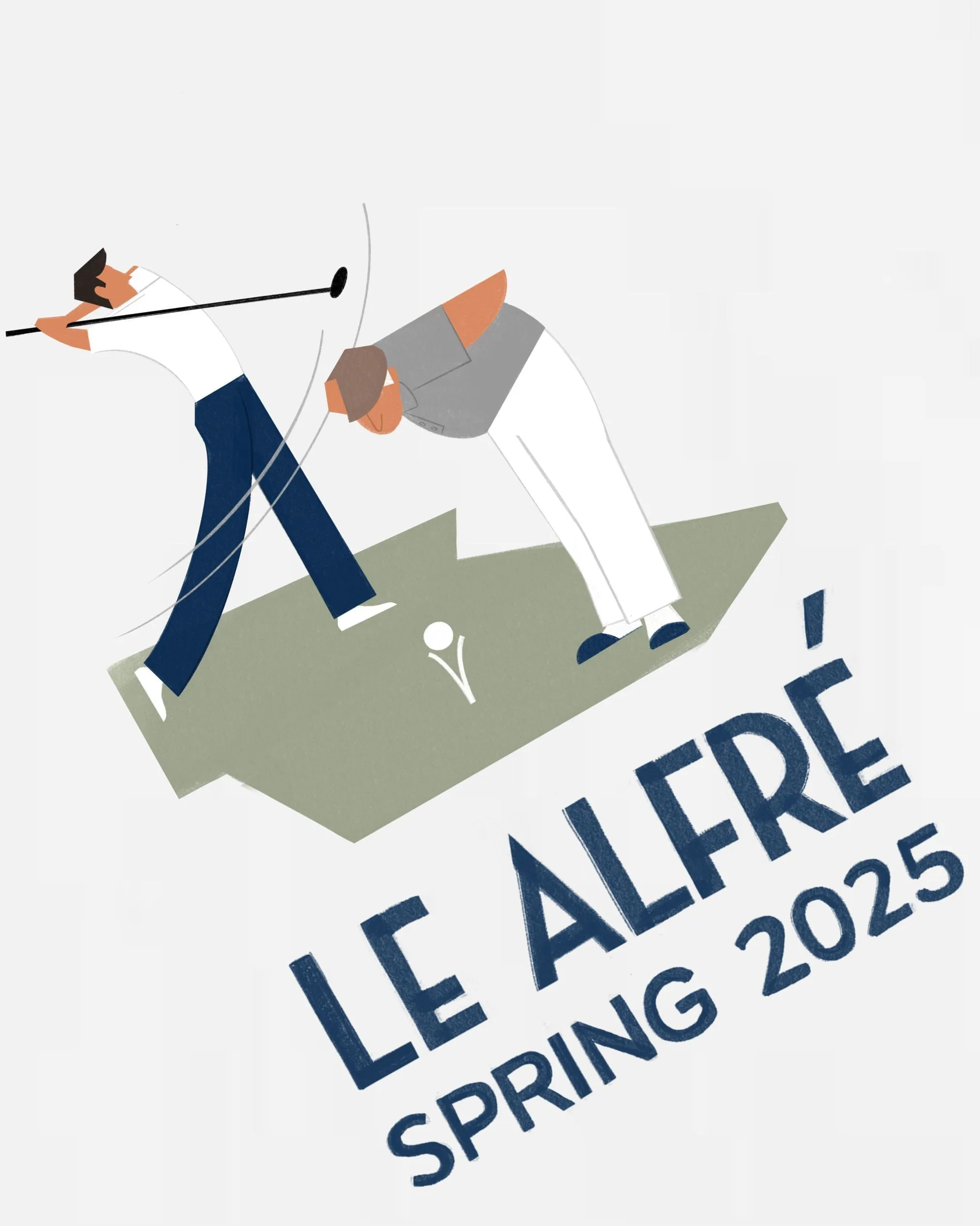 "The Gentleman's Code Of The Links" Limited Edition Graphic Tee (SS25) sold by Le Alfre product image thumbnail 4