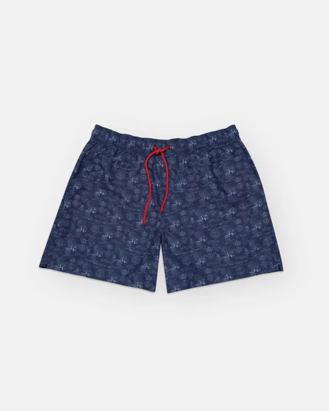 Monaco MMXXV Swim Trunks (Limited Edition) sold by Le Alfre