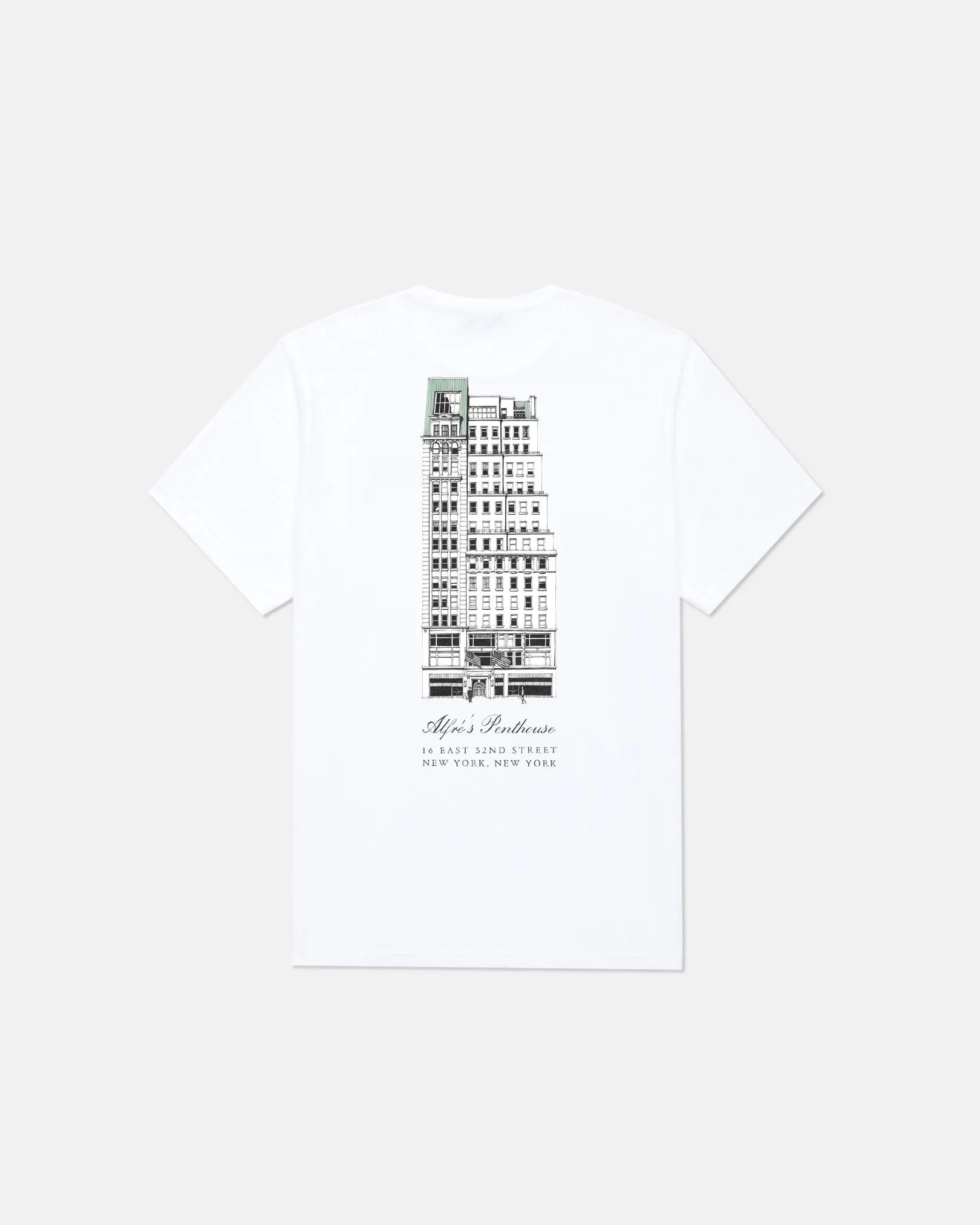 Alfré's Penthouse Graphic Tee sold by Le Alfre