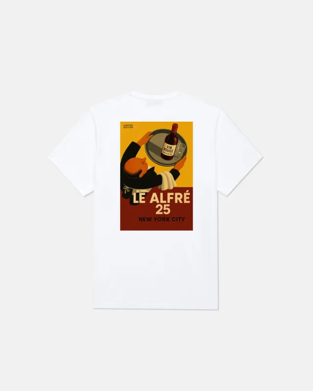 "A Table for Two" Limited Edition Graphic Tee (FW25) sold by Le Alfre