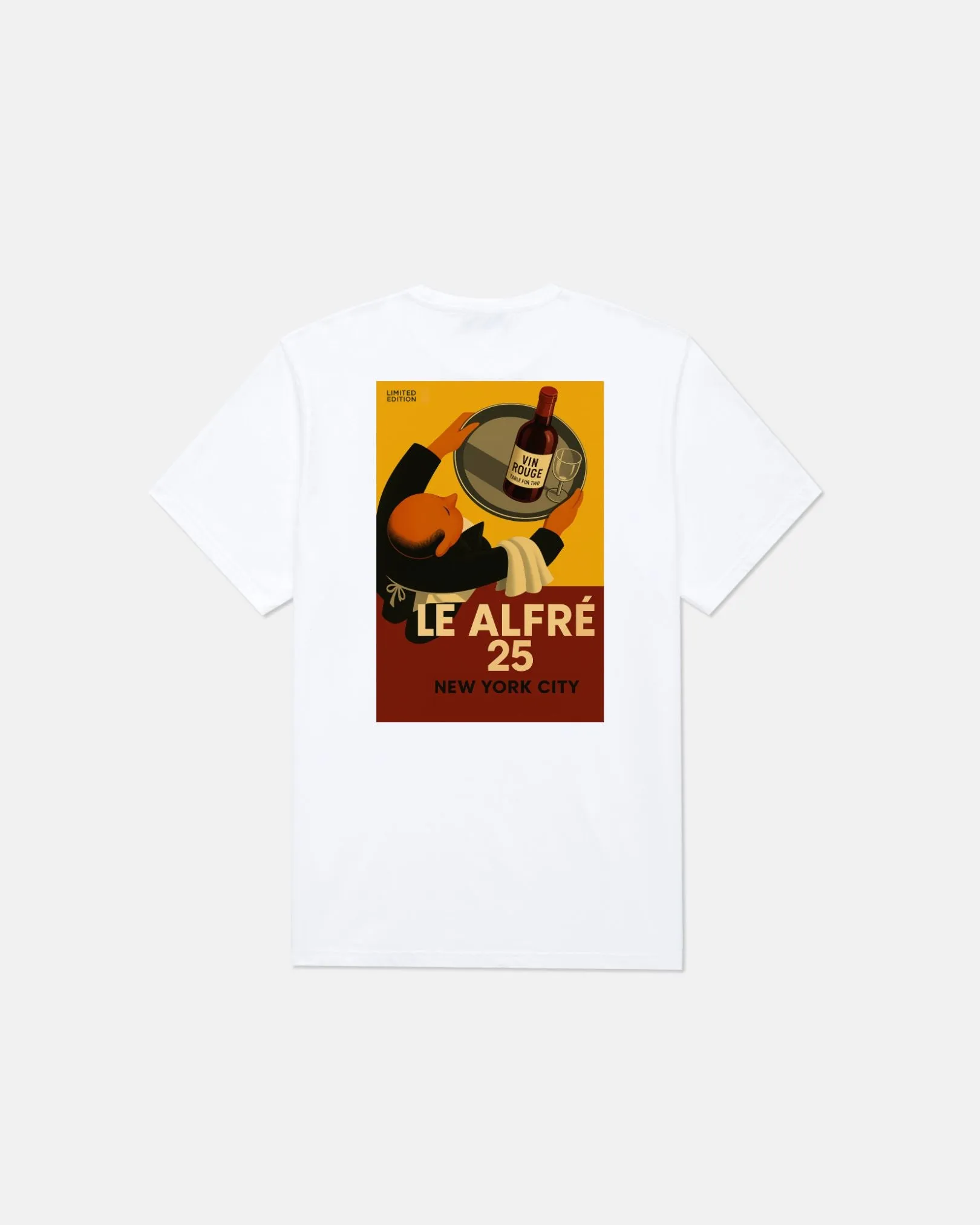 "A Table for Two" Limited Edition Graphic Tee (FW25) sold by Le Alfre