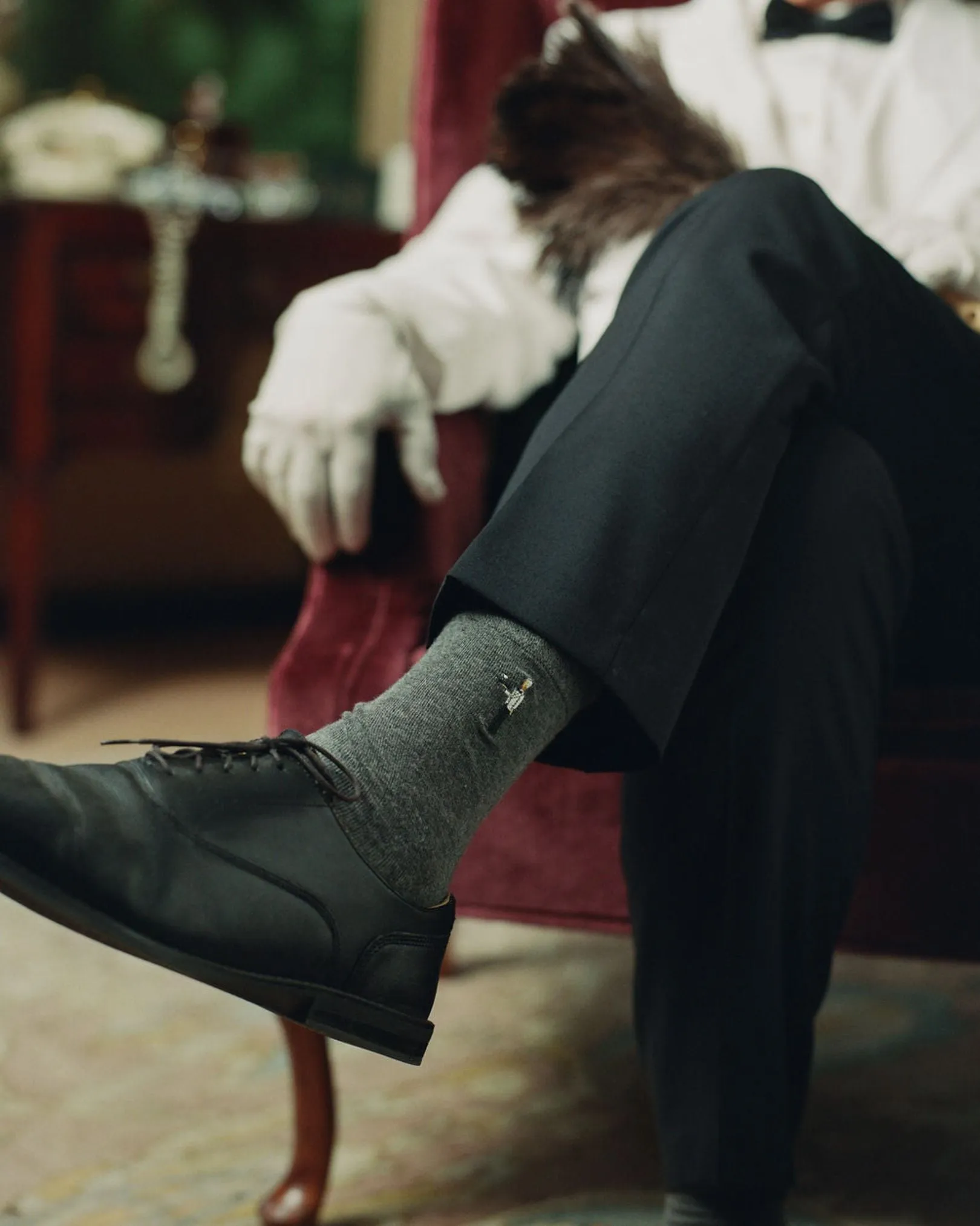 "The Butler" Dress Socks sold by Le Alfre product image thumbnail 3
