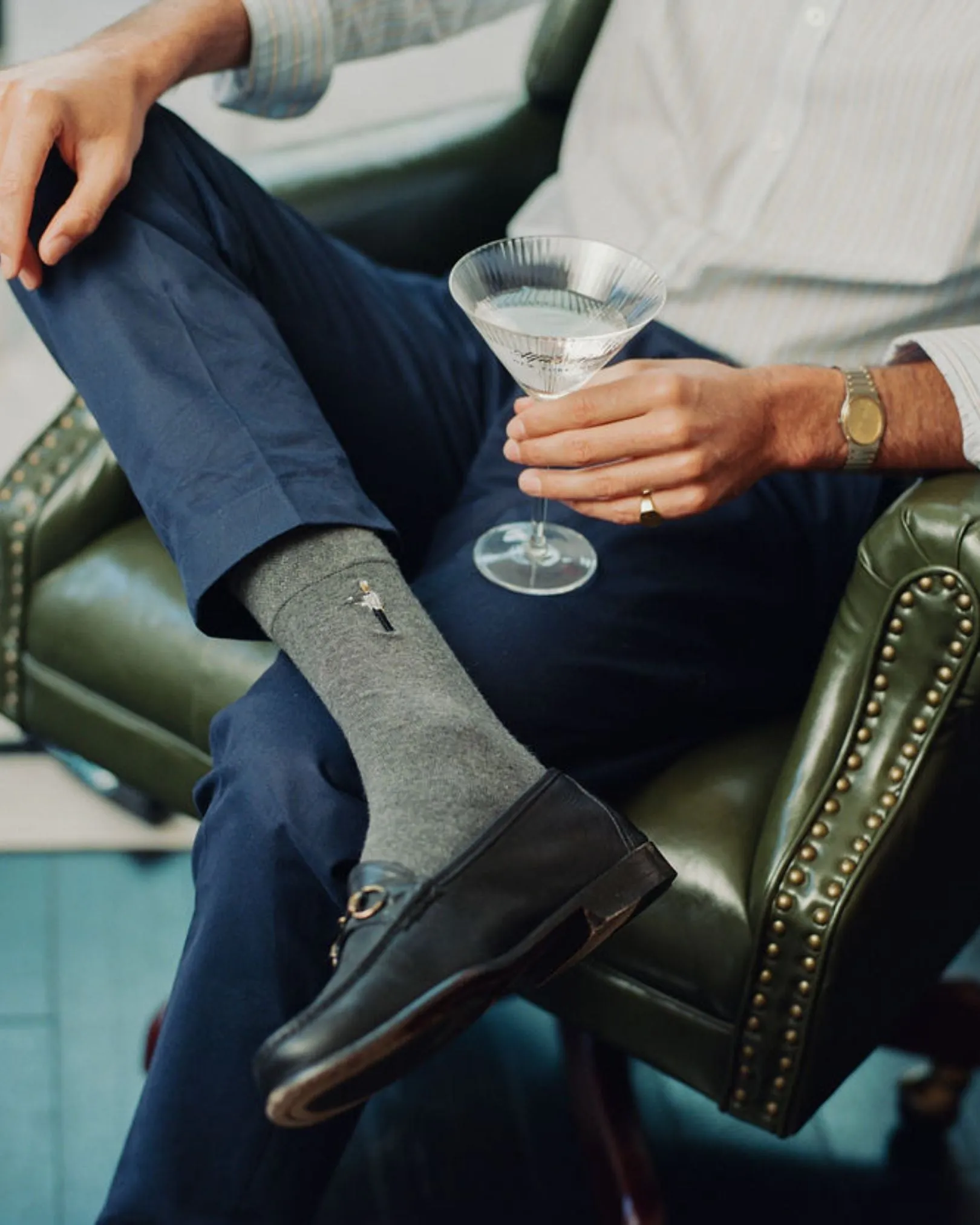 "The Butler" Dress Socks sold by Le Alfre product image thumbnail 2