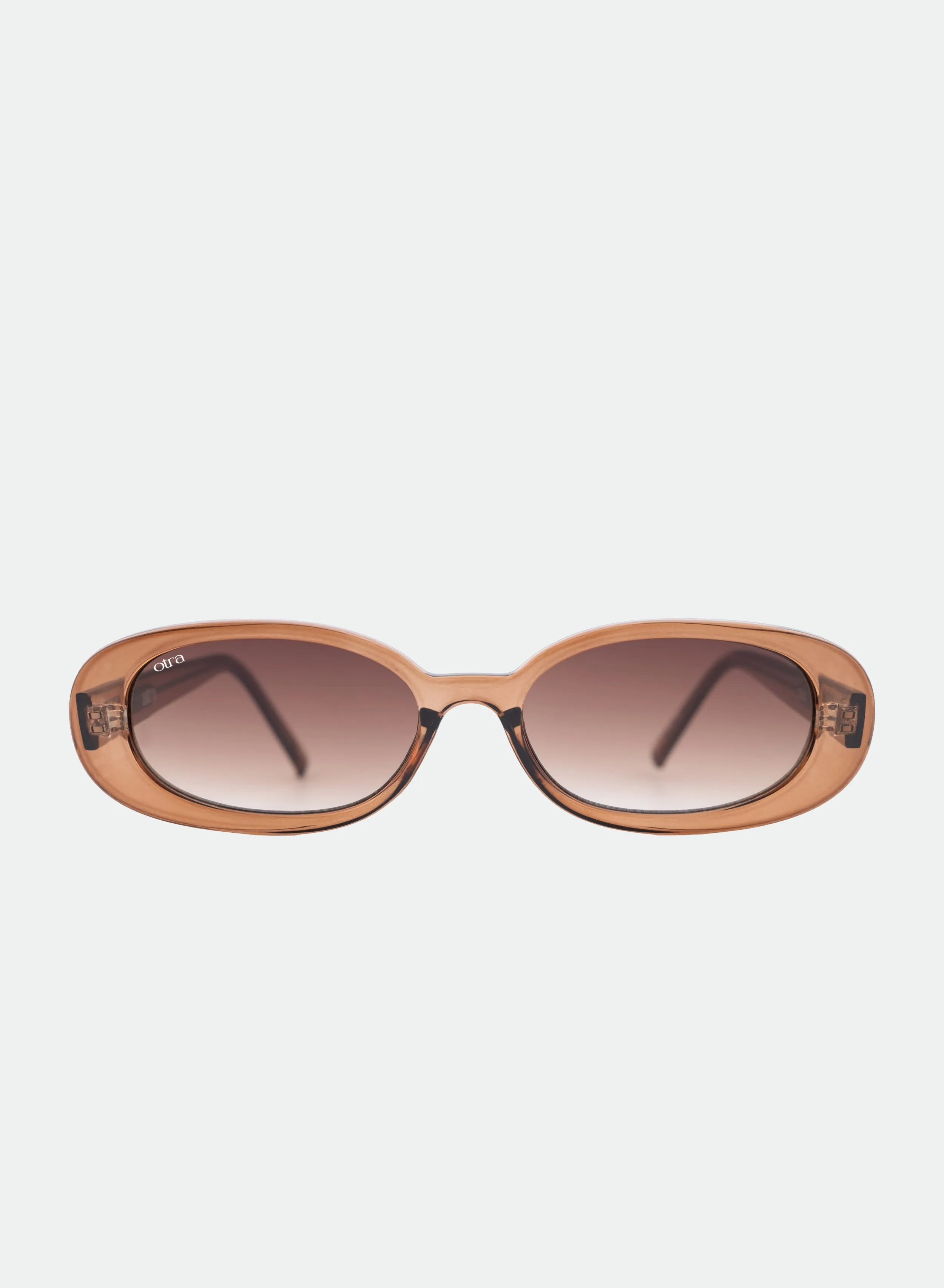 Gina - Transparent Coffee sold by Otra Eyewear