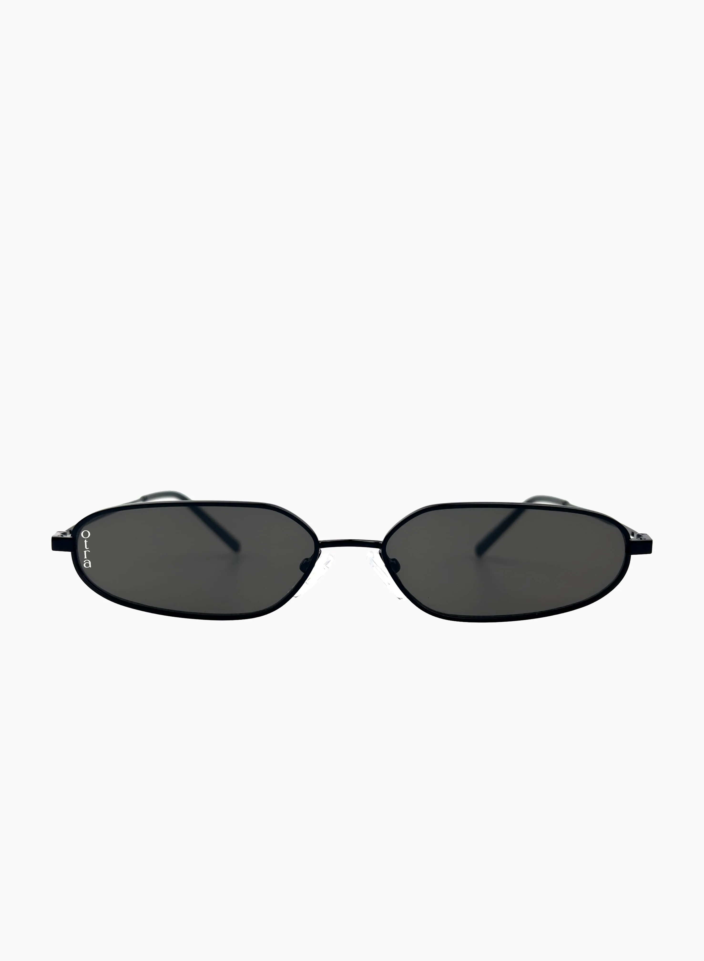 Drew Minimal Square Sunglasses - Black sold by Otra Eyewear