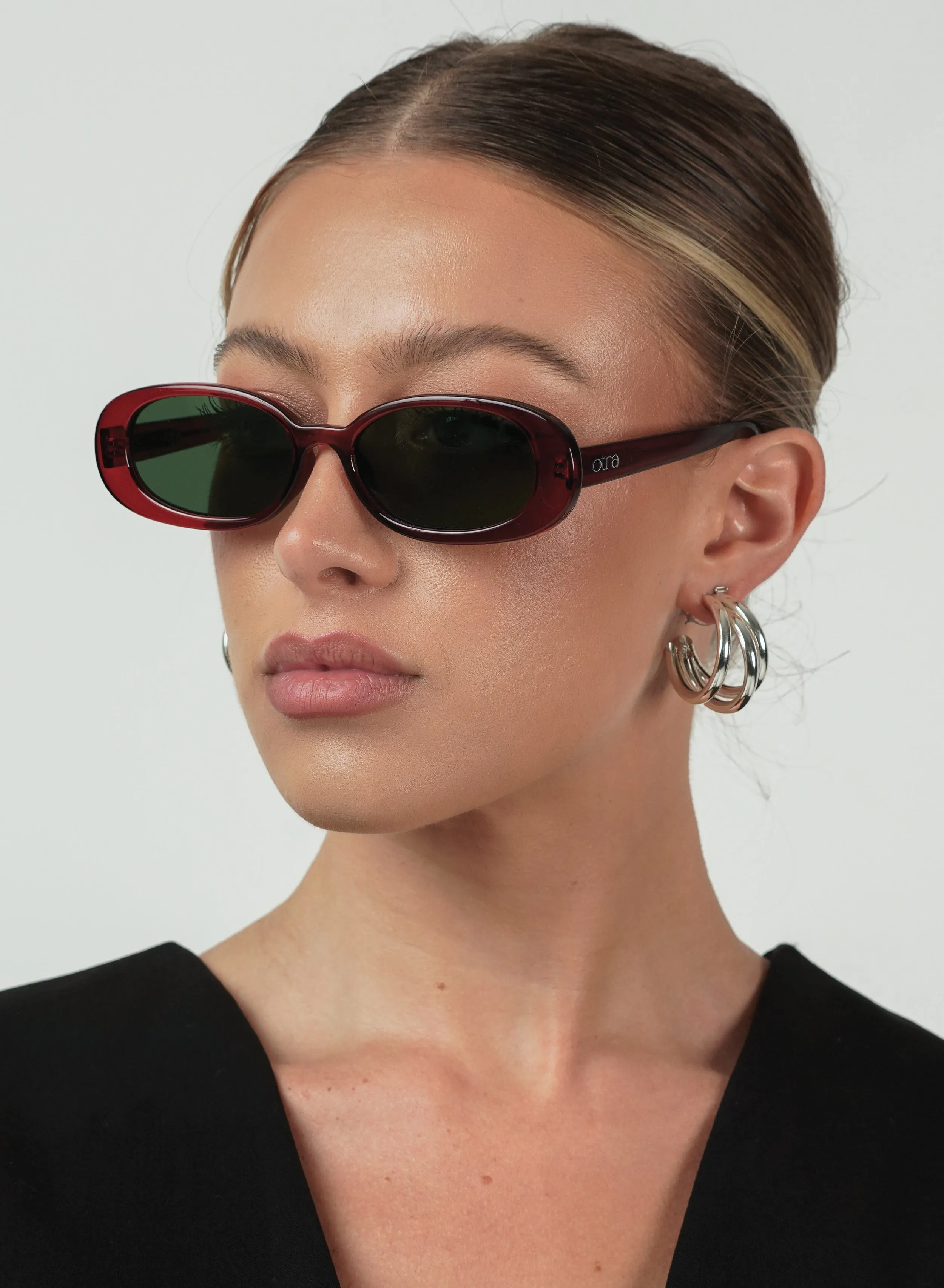 GINA - Transparent Cherry sold by Otra Eyewear product image thumbnail 3