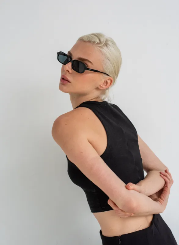 Frankie - Black sold by Otra Eyewear