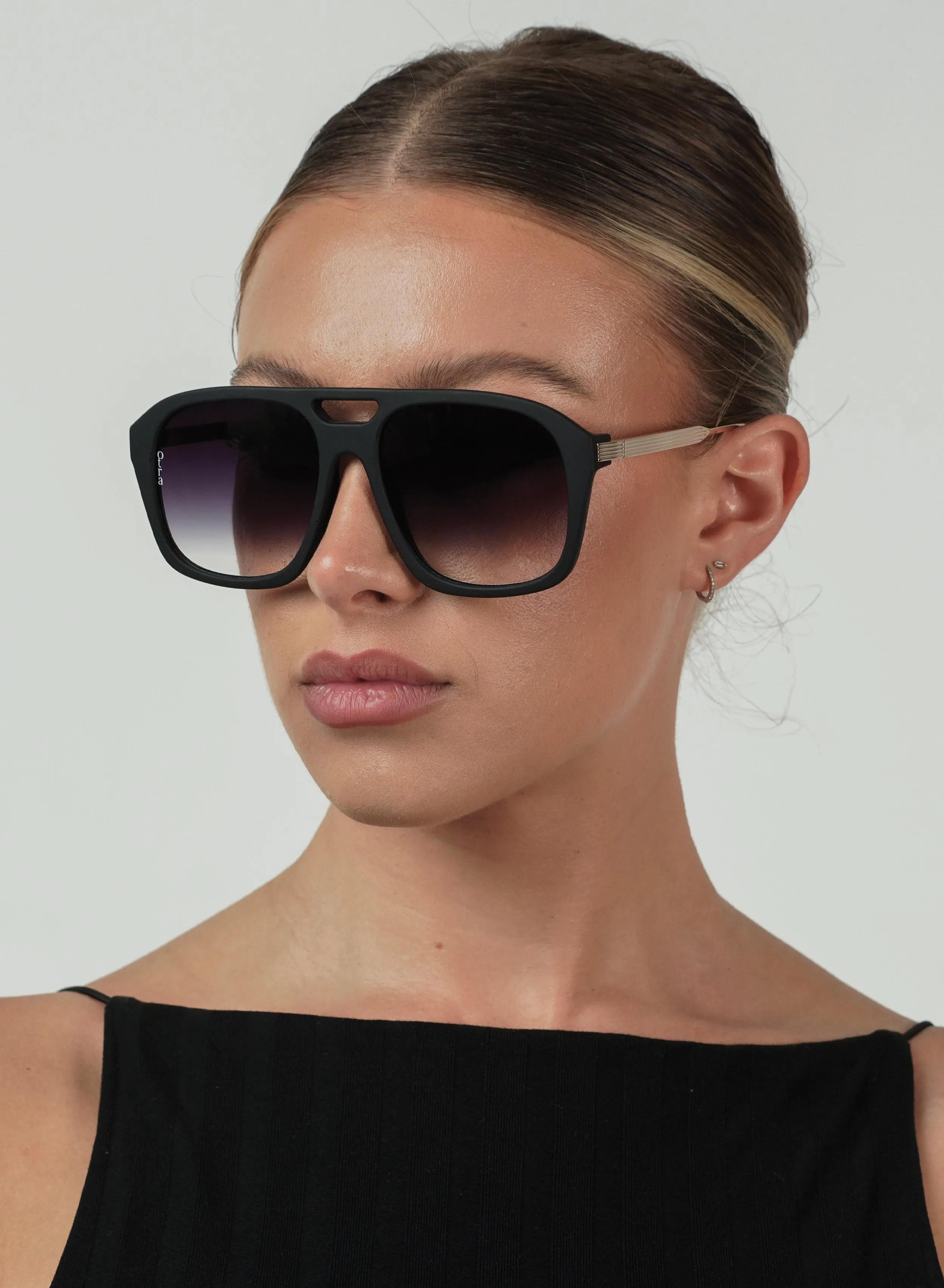 Reina - Matte Black sold by Otra Eyewear product image thumbnail 2