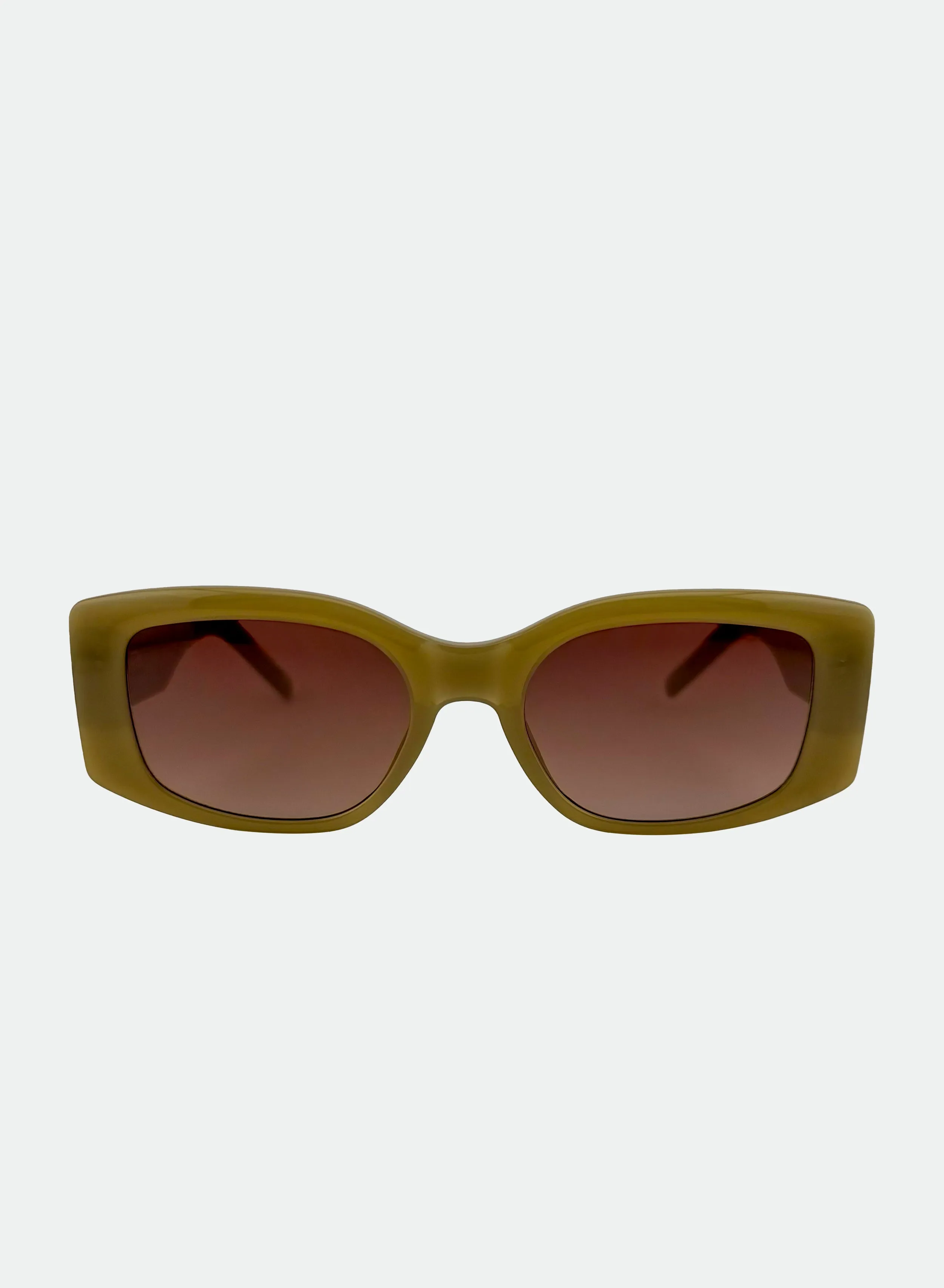 Laia Transparent Olive sold by Otra Eyewear product image thumbnail 2