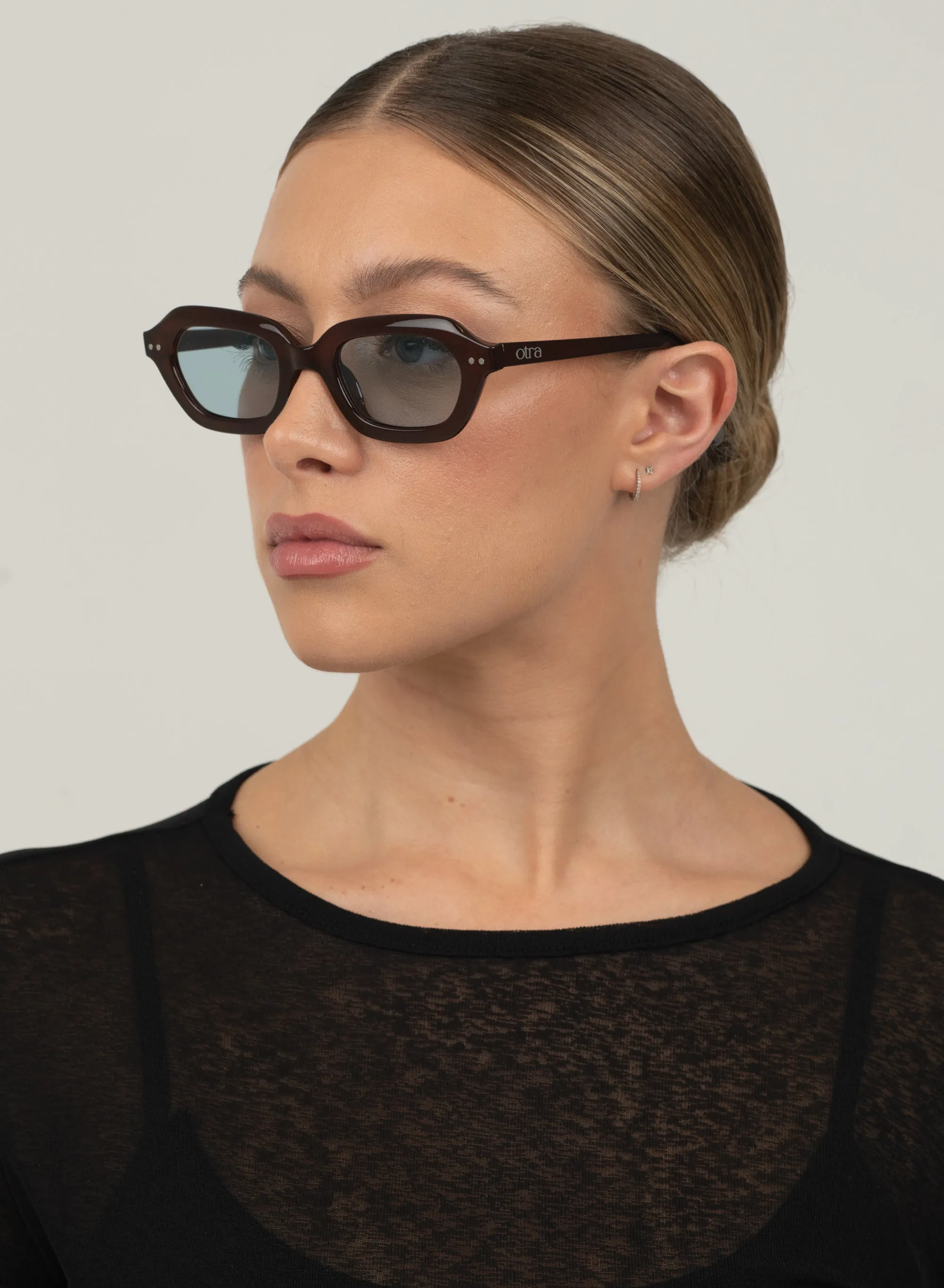 Derby - Transparent Chocolate sold by Otra Eyewear product image thumbnail 5