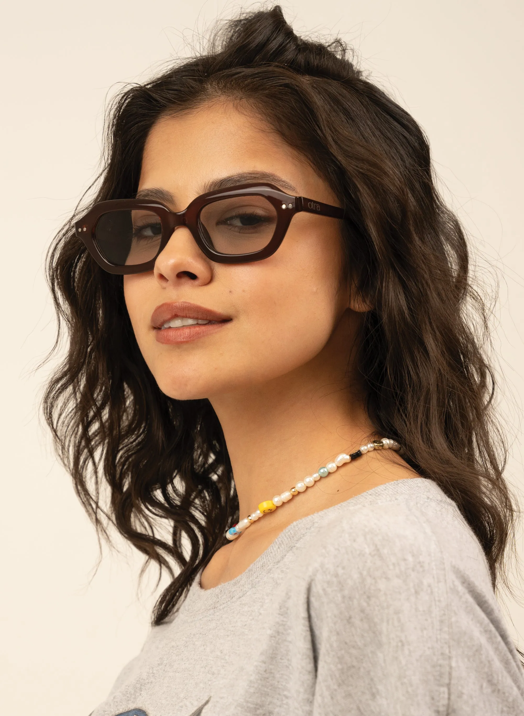 Derby - Transparent Chocolate sold by Otra Eyewear product image thumbnail 2