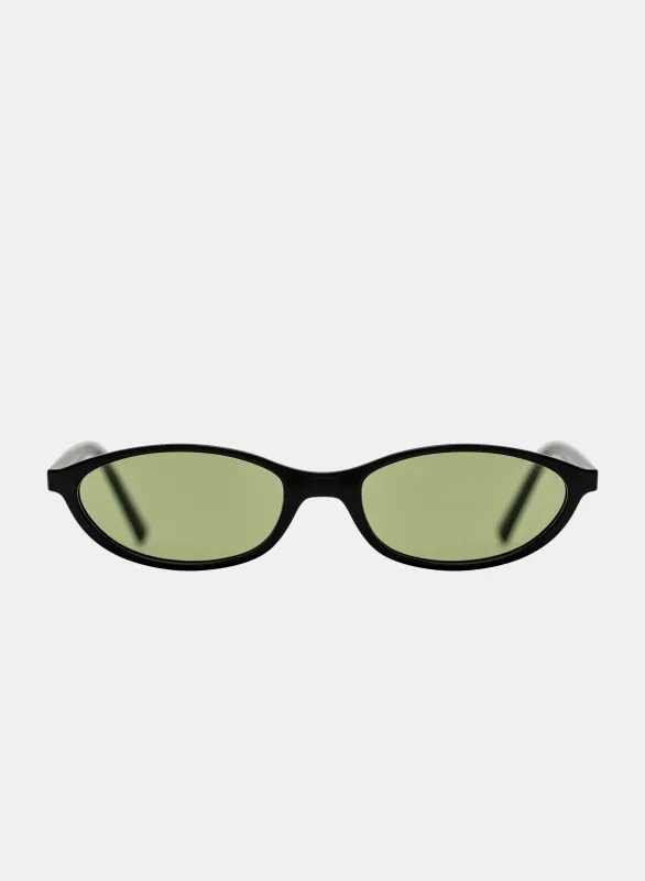 Hazel - Black/Olive sold by Otra Eyewear