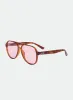 Stevie - Orange Tortoiseshell sold by Otra Eyewear