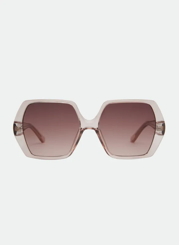Fleur - Transparent Taupe sold by Otra Eyewear