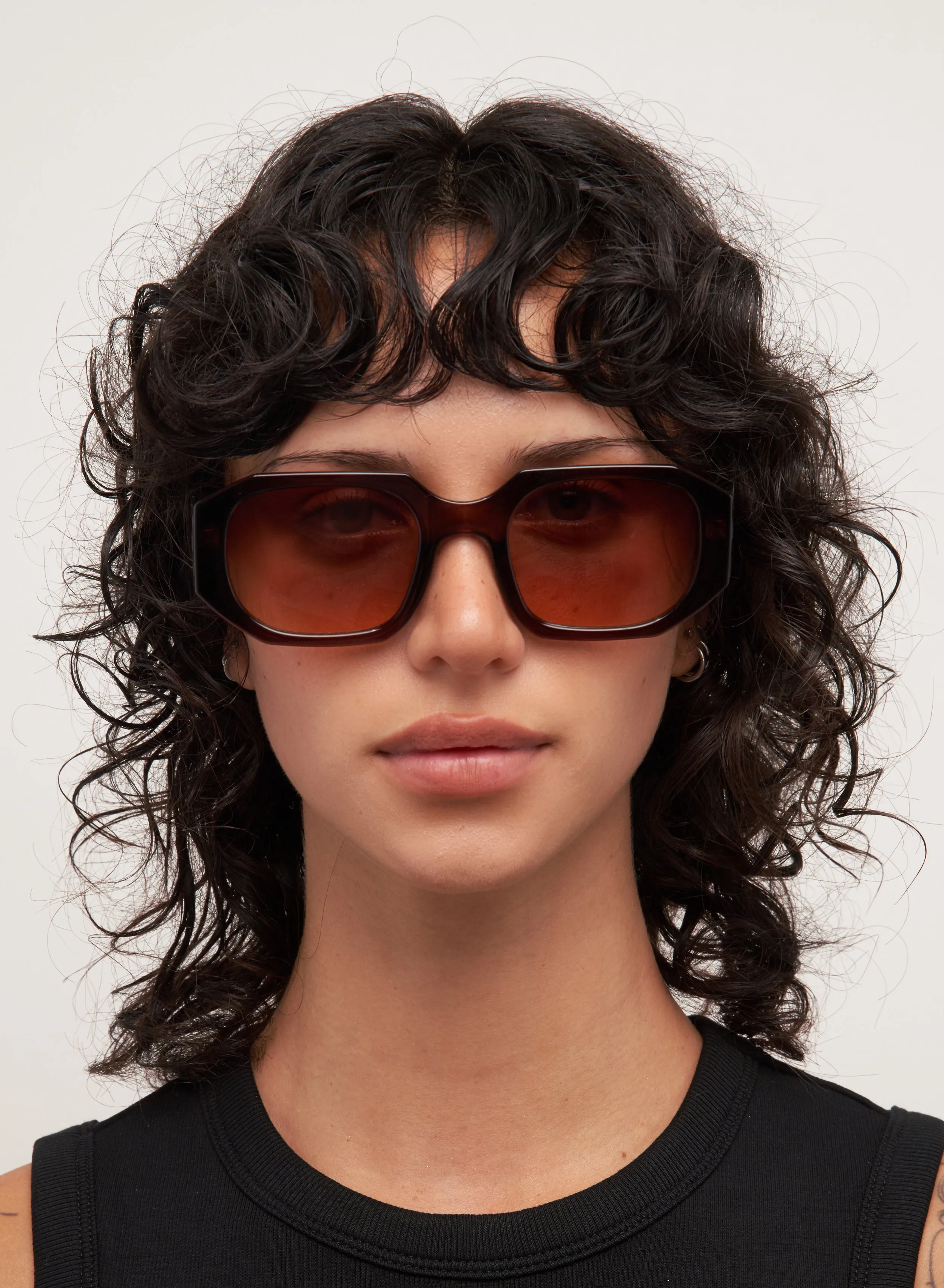 Vera - Transparent Chocolate sold by Otra Eyewear product image thumbnail 2