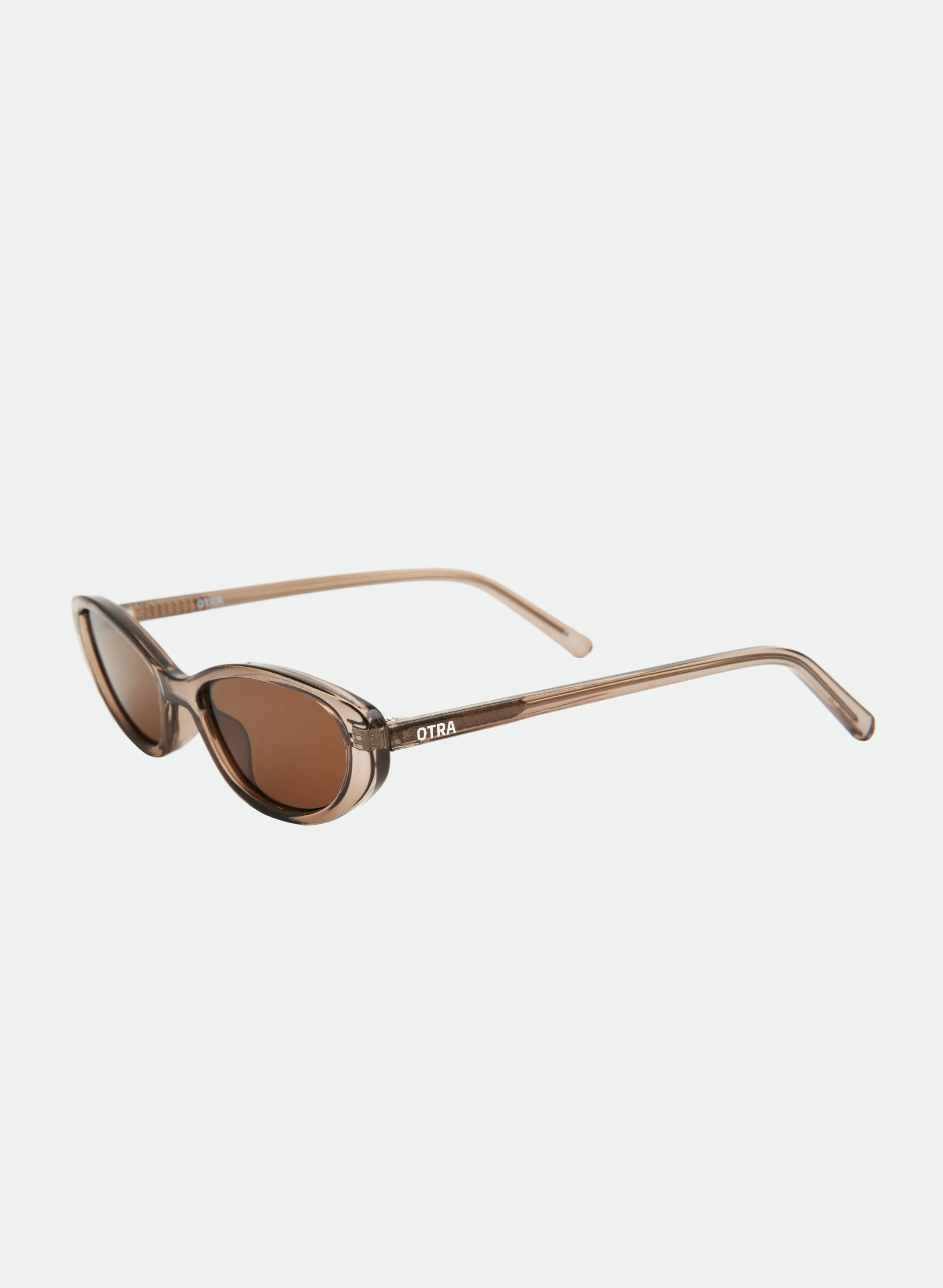 Lulu - Trans Olive/ Brown sold by Otra Eyewear product image thumbnail 3