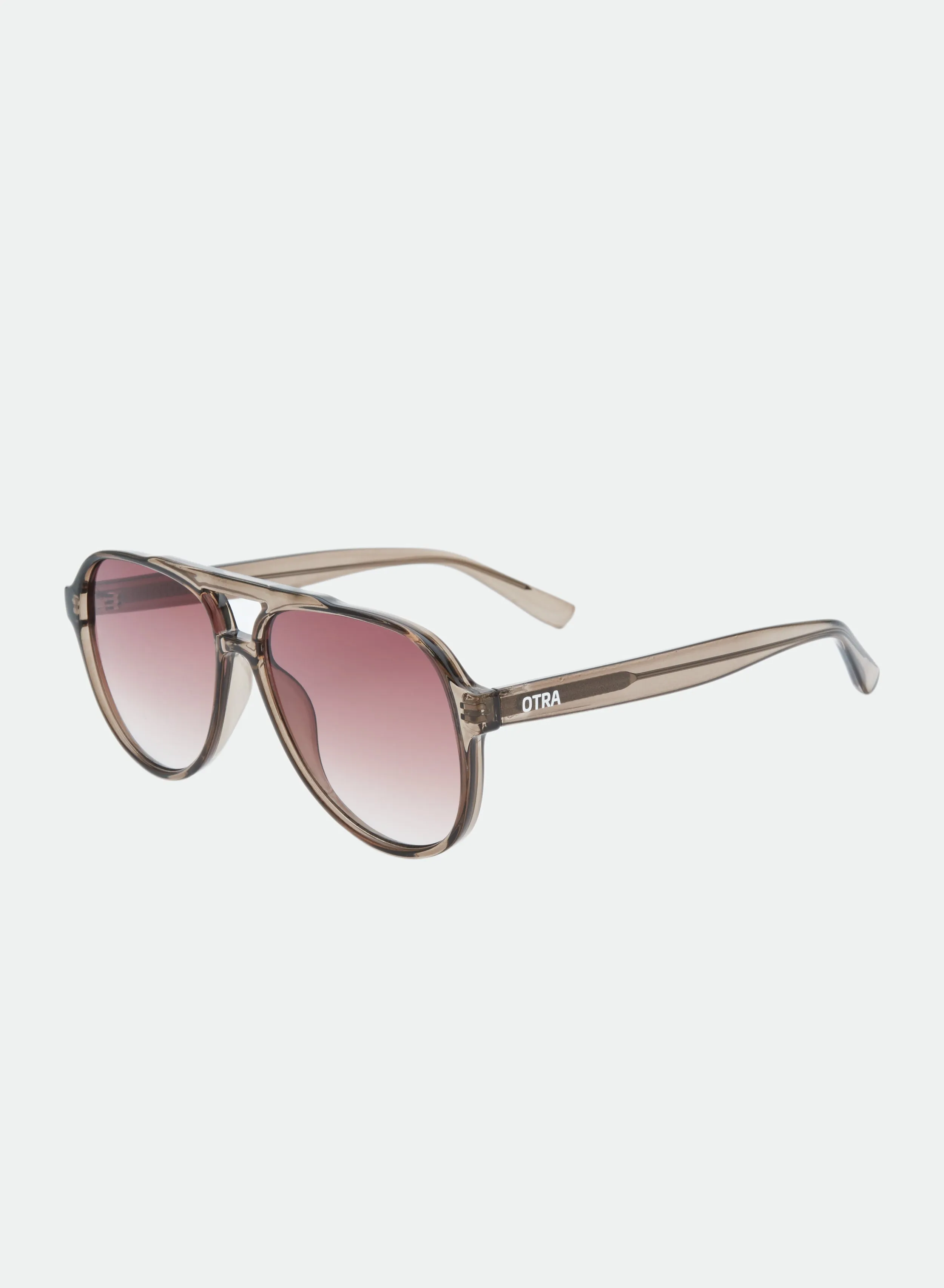 Stevie - Trans Olive/ Brown Fade sold by Otra Eyewear product image thumbnail 3