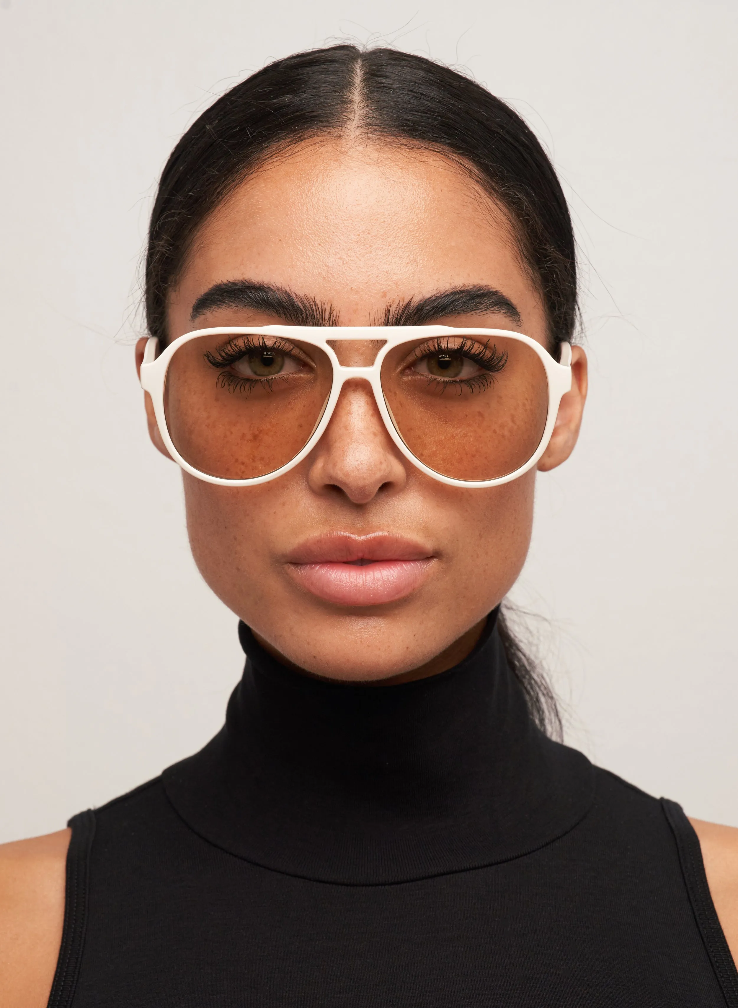 Stevie - Vanilla/ Brown sold by Otra Eyewear product image thumbnail 2