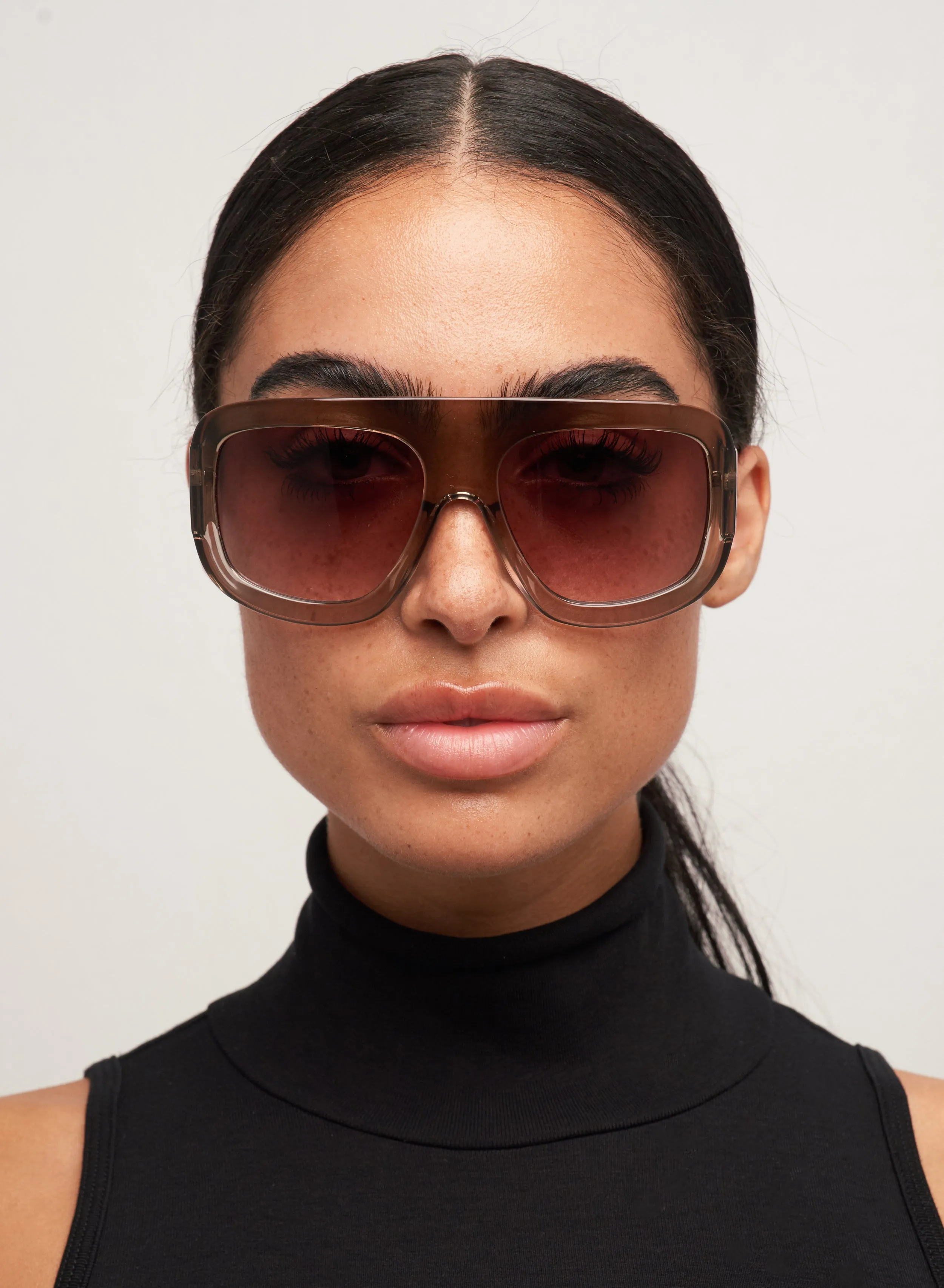 Vail - Trans Olive/ Brown Fade sold by Otra Eyewear product image thumbnail 2