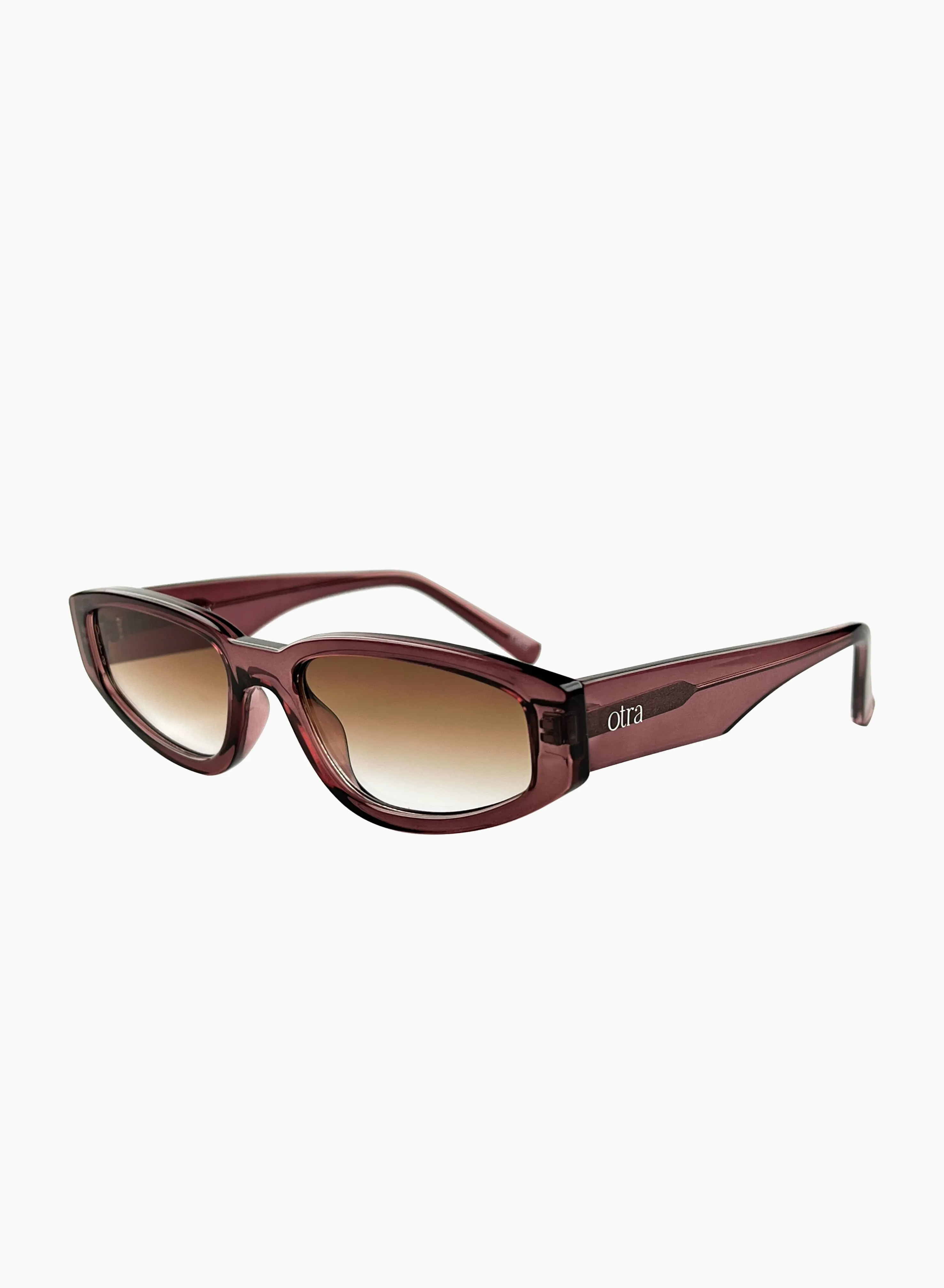Kai - Transparent Chocolate/Brown sold by Otra Eyewear product image thumbnail 4