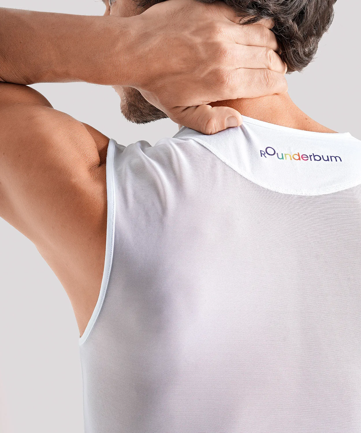 TRANSPARENT PRIDE Tank Top sold by Rounderbum product image thumbnail 3
