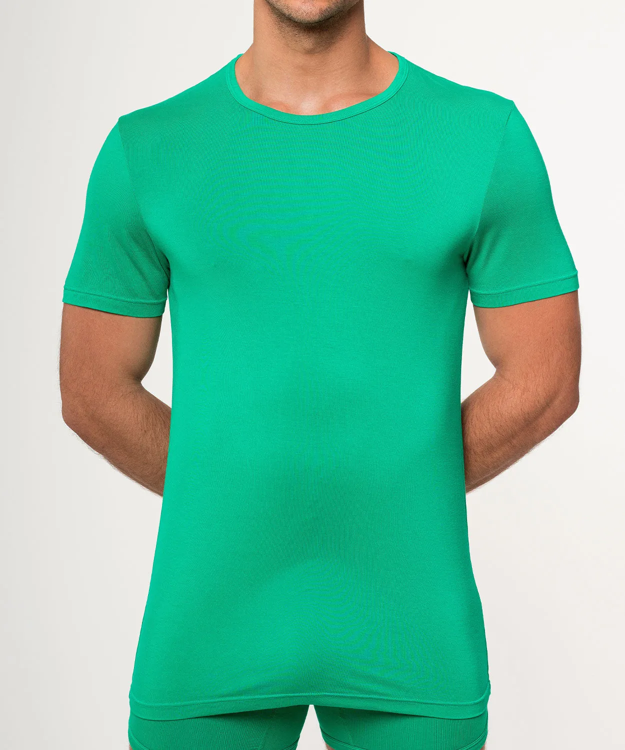 Essentials Bamboo T-Shirt Crew Neck sold by Rounderbum