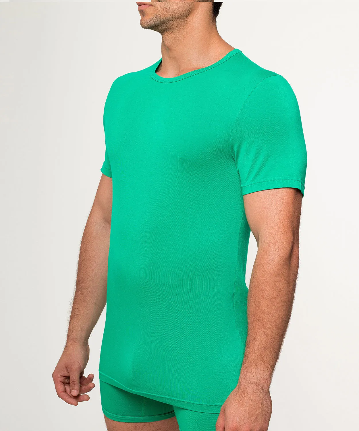 Essentials Bamboo T-Shirt Crew Neck sold by Rounderbum product image thumbnail 3