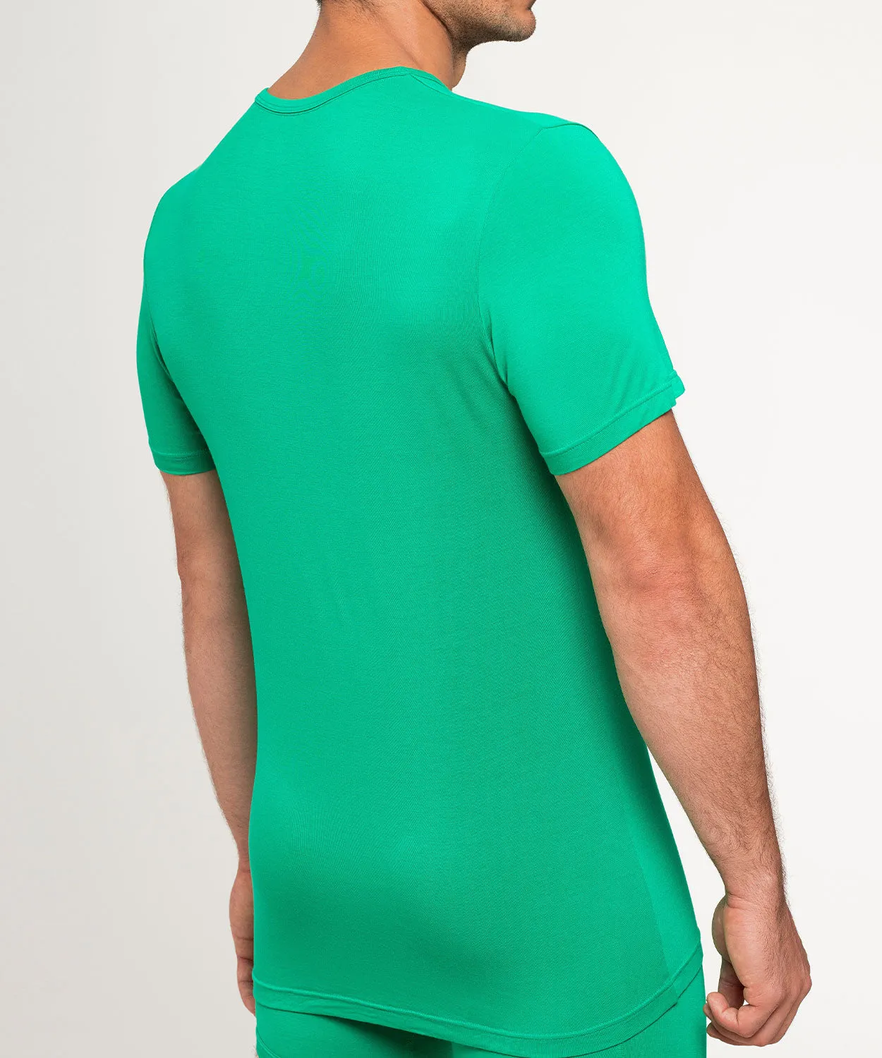 Essentials Bamboo T-Shirt Crew Neck sold by Rounderbum product image thumbnail 2