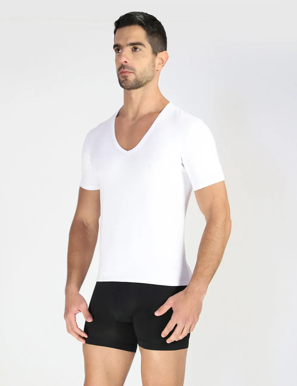 Deep V-Neck T-Shirt 2-Pack sold by Rounderbum product image thumbnail 2