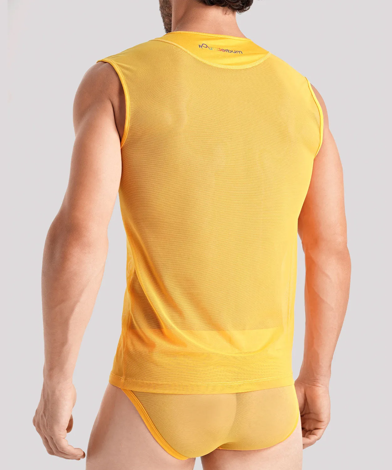 TRANSPARENT PRIDE Tank Top sold by Rounderbum product image thumbnail 2