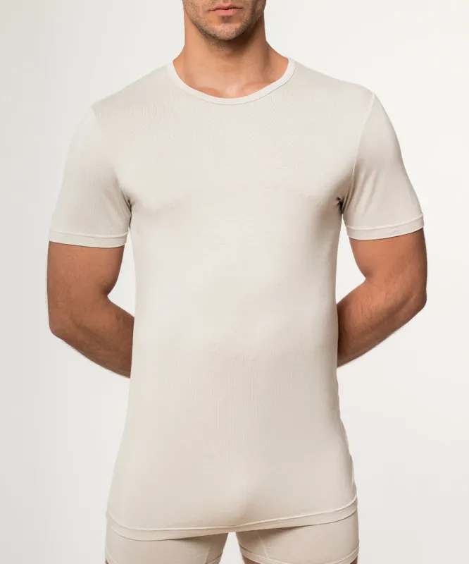 T-Shirt Crew Neck - Bamboo sold by Rounderbum