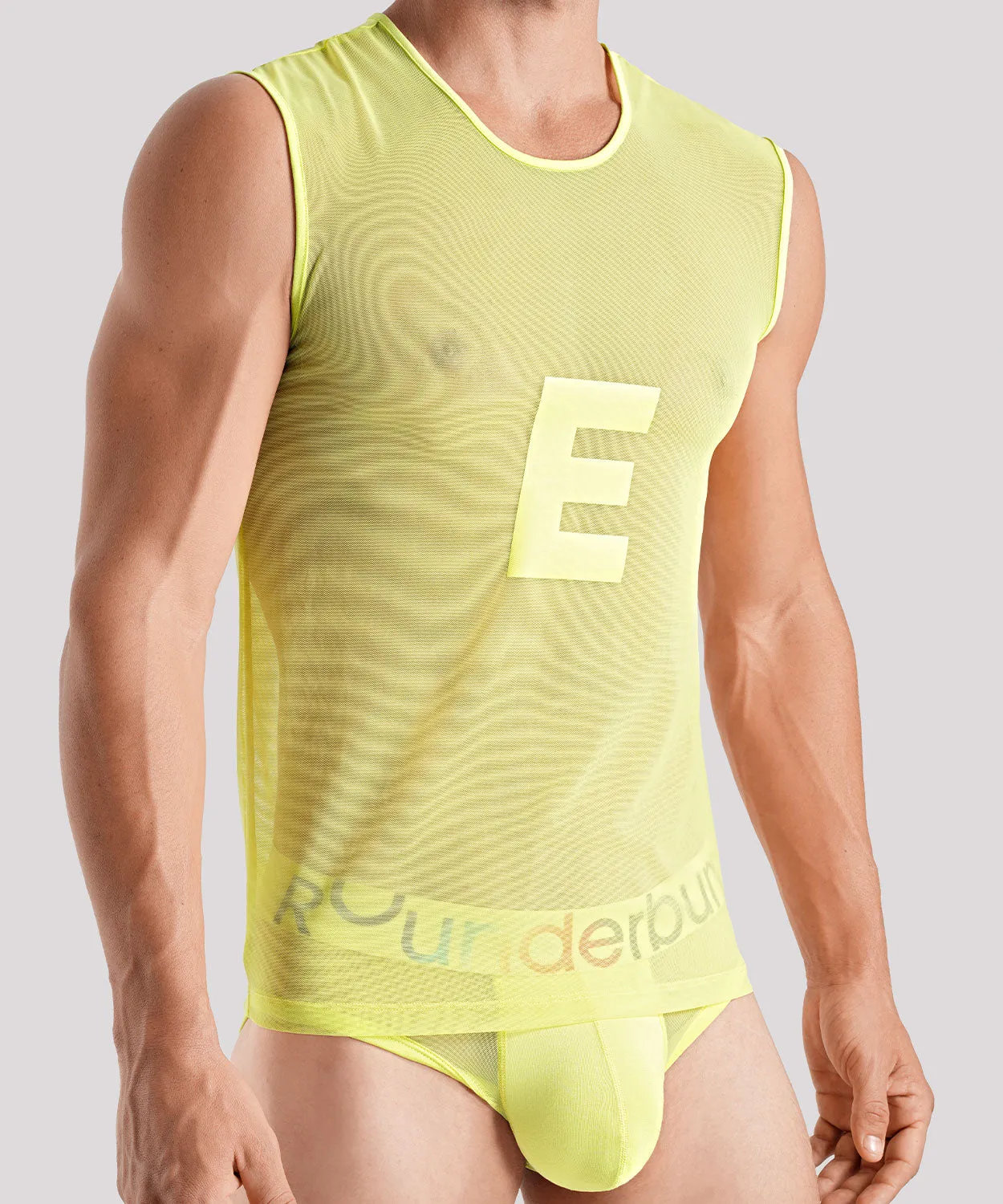 TRANSPARENT PRIDE Tank Top sold by Rounderbum product image thumbnail 5