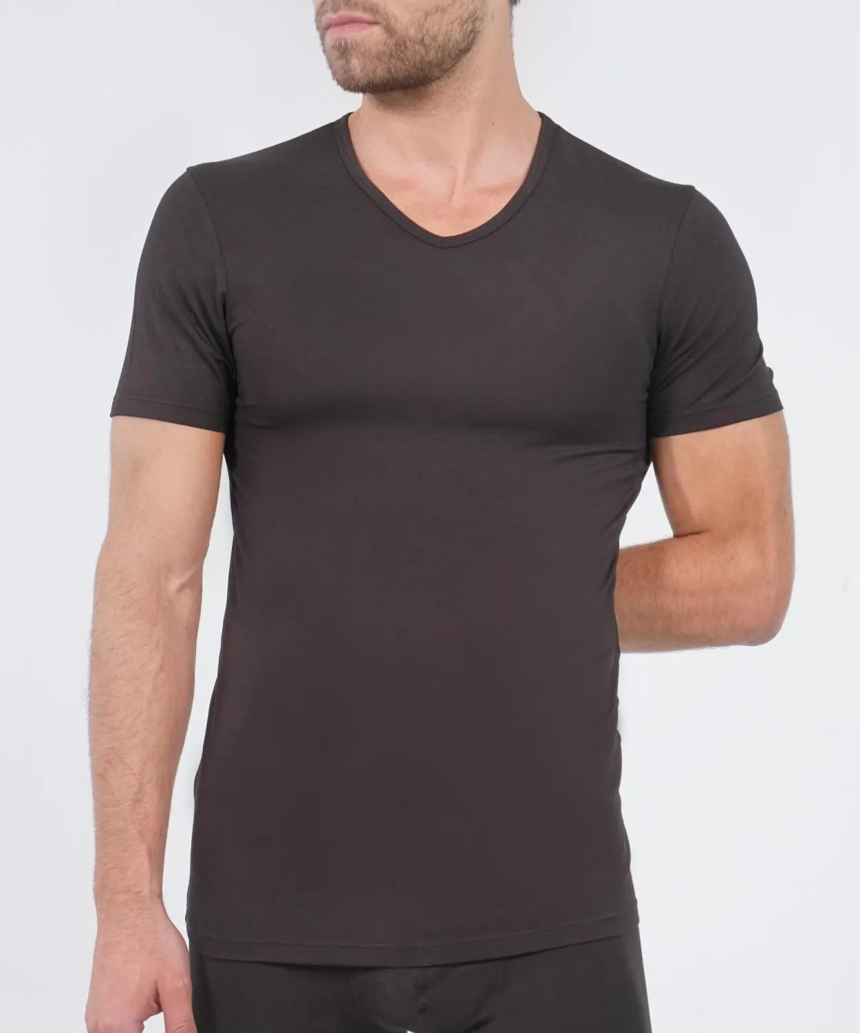 T-Shirt V Neck - Essentials sold by Rounderbum