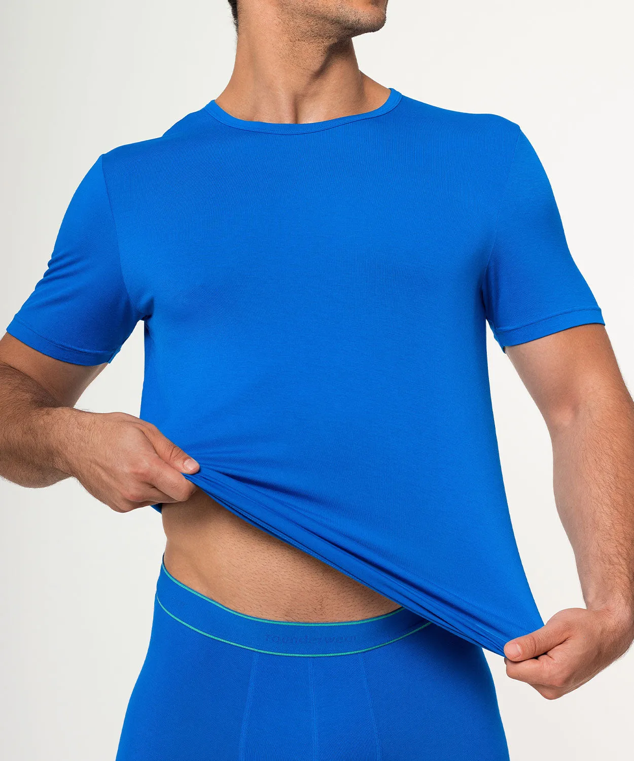 T-Shirt Crew Neck - Bamboo sold by Rounderbum product image thumbnail 4