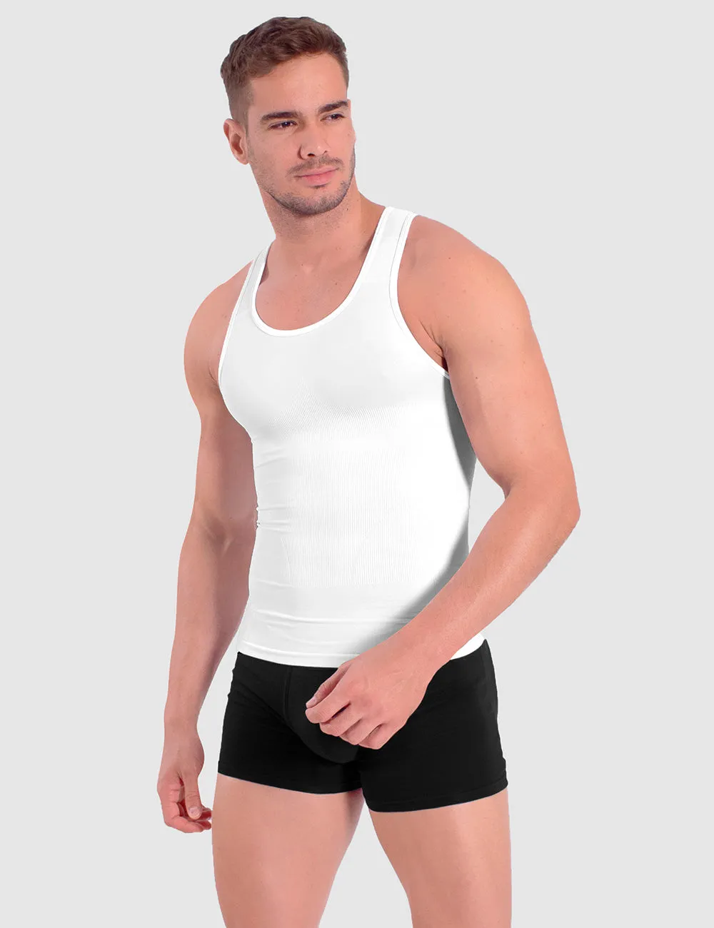 LIGHT Compression Tank Top sold by Rounderbum product image thumbnail 5