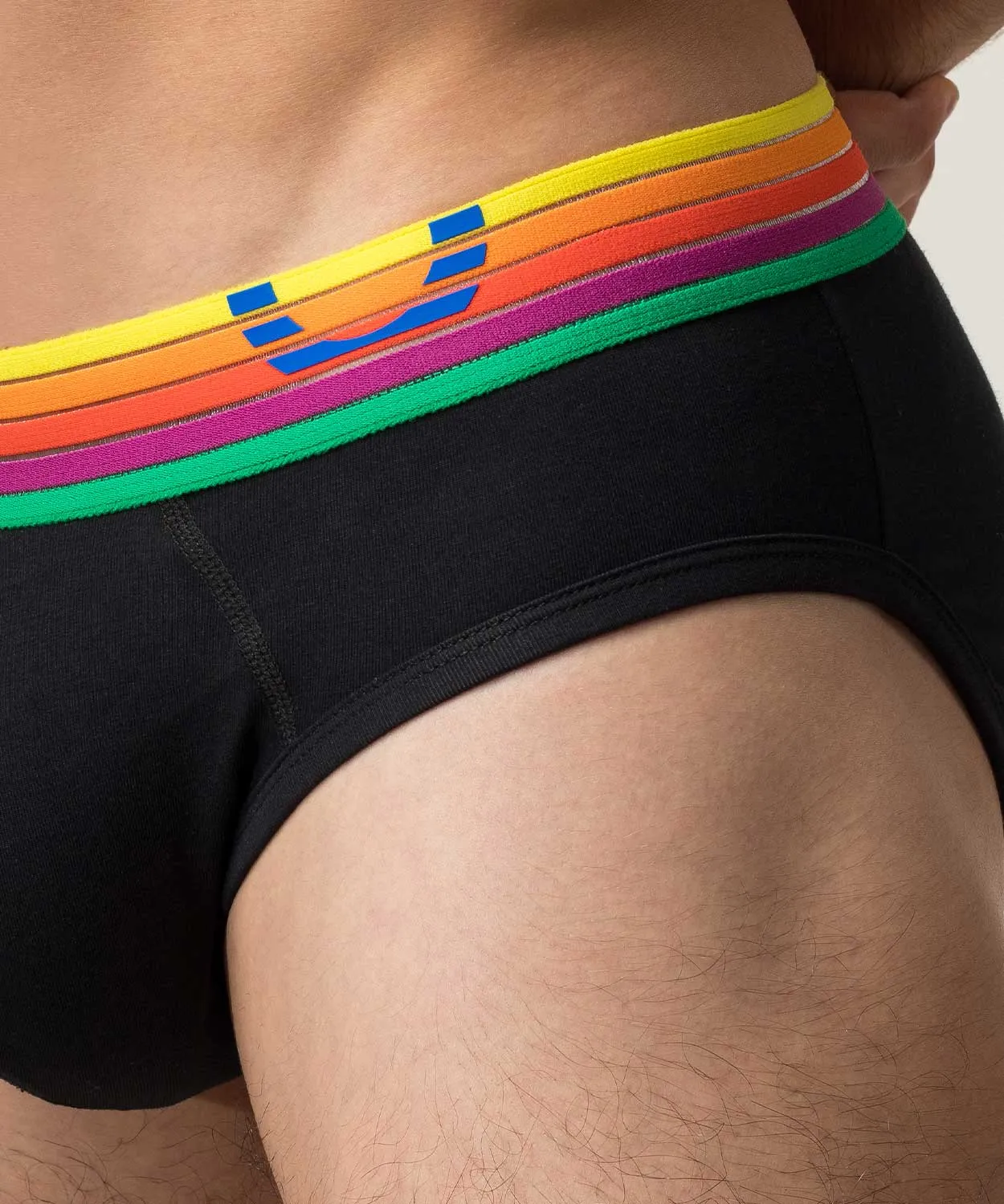 RAINBOW RUSH Padded Brief sold by Rounderbum product image thumbnail 4