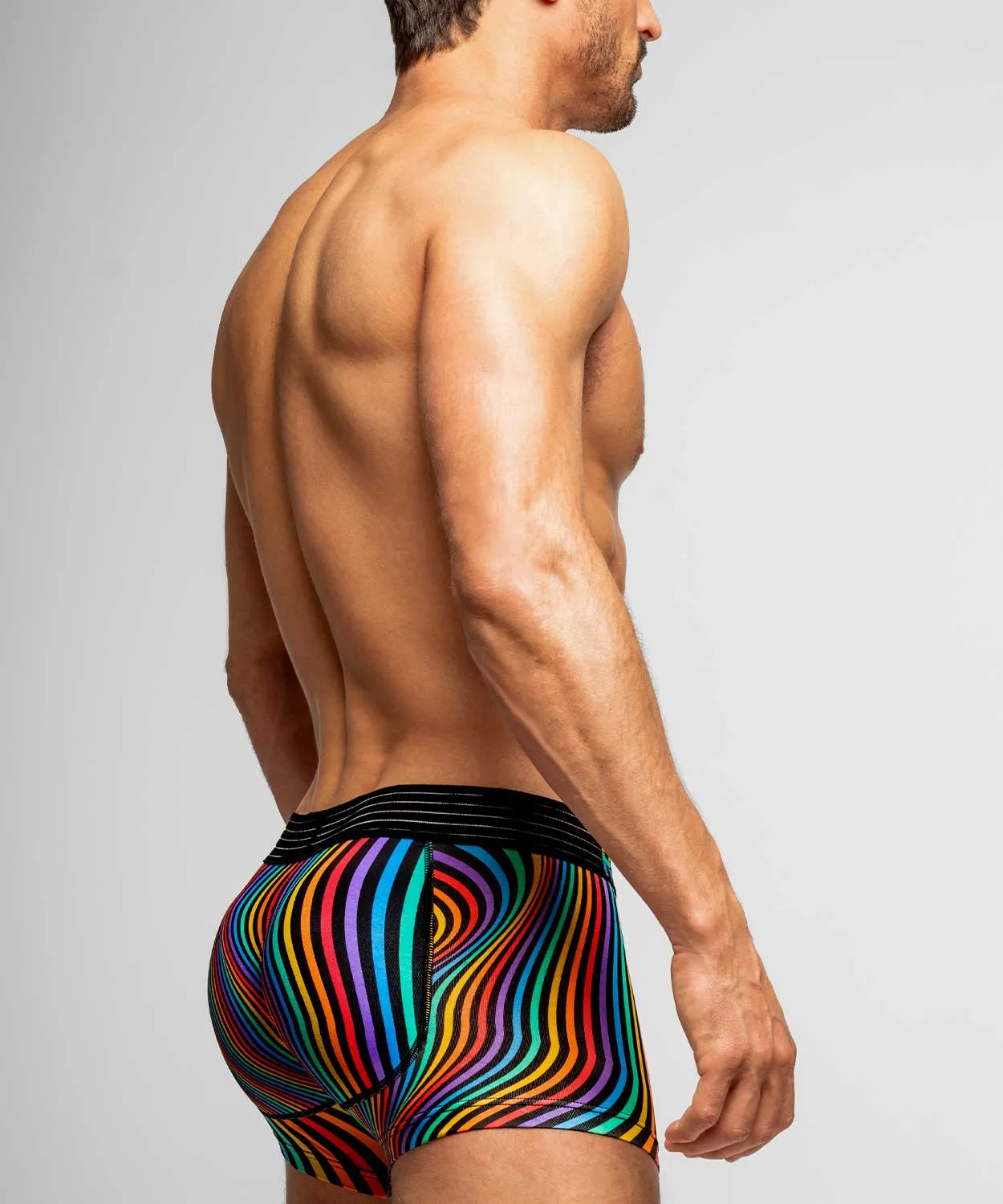 WAVEFORM PRIDE Padded Boxer Trunk sold by Rounderbum