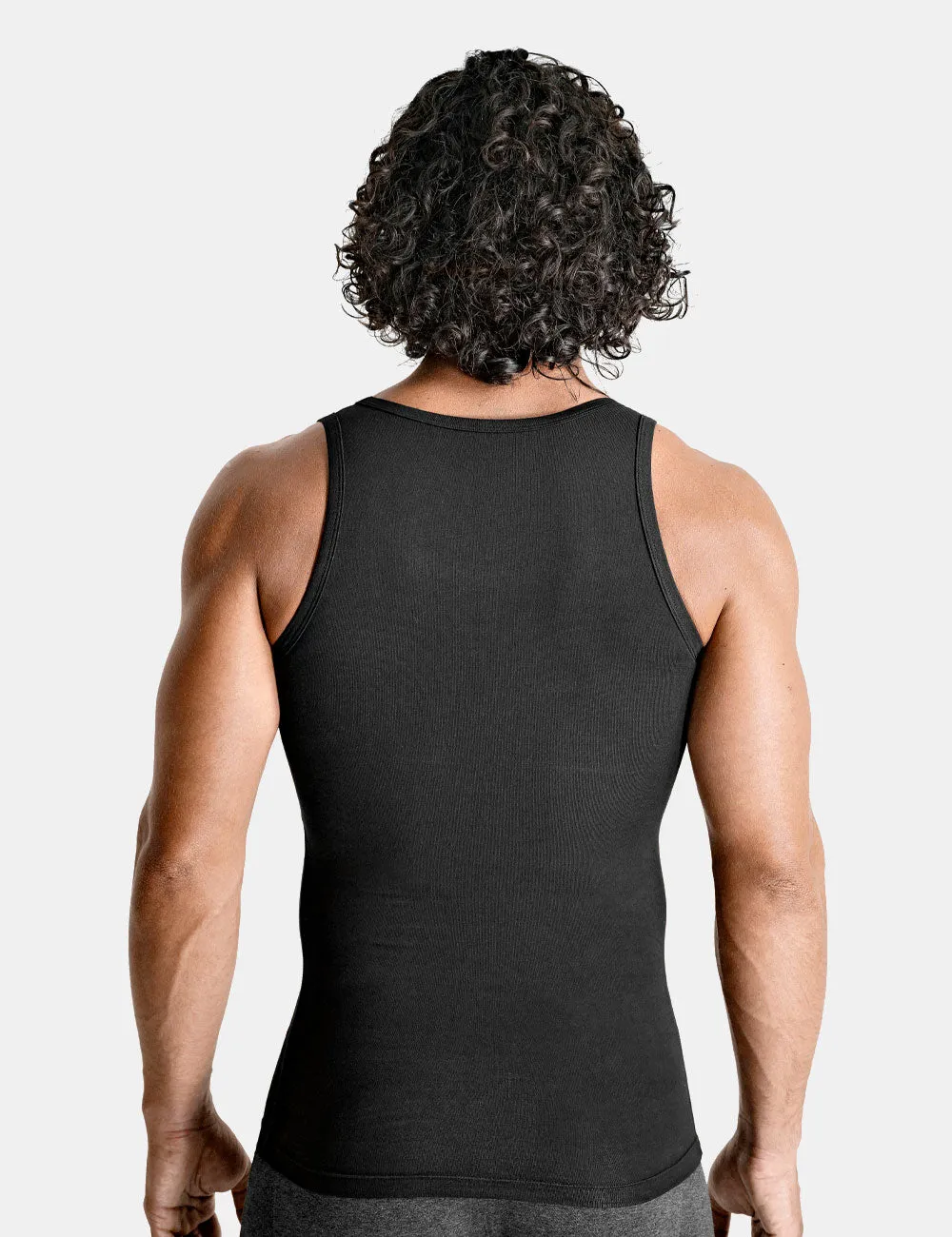 Cotton Compression Tank Top sold by Rounderbum product image thumbnail 5