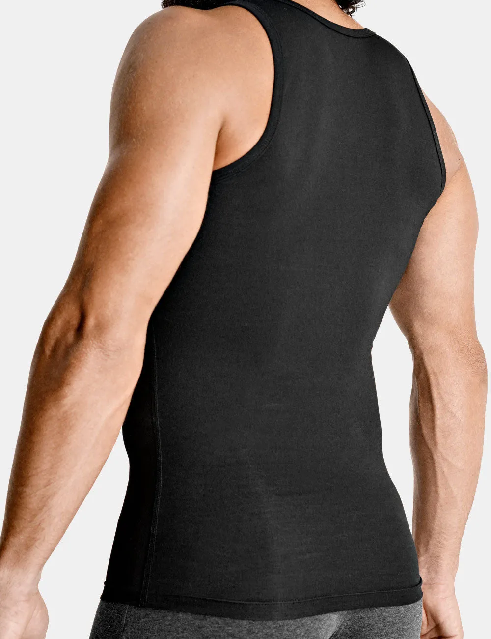 Cotton Compression Tank Top sold by Rounderbum product image thumbnail 2