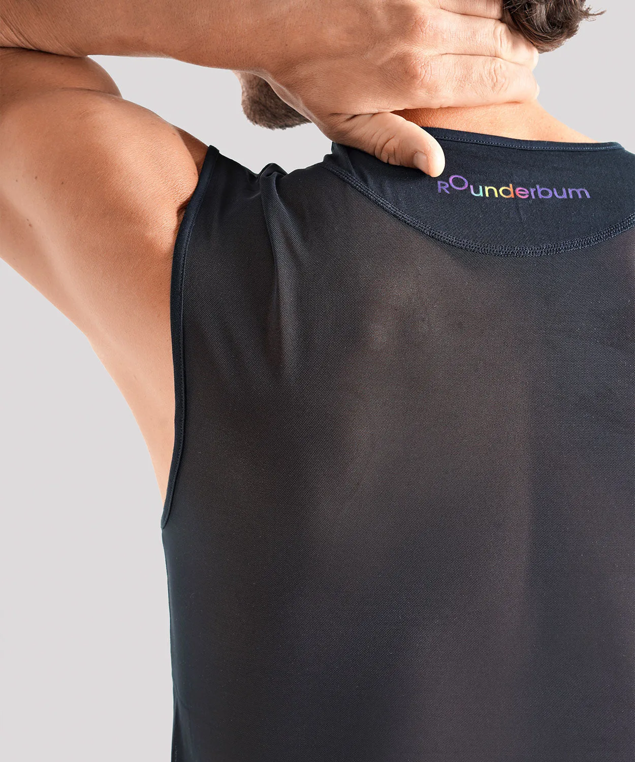 TRANSPARENT PRIDE Tank Top sold by Rounderbum product image thumbnail 3