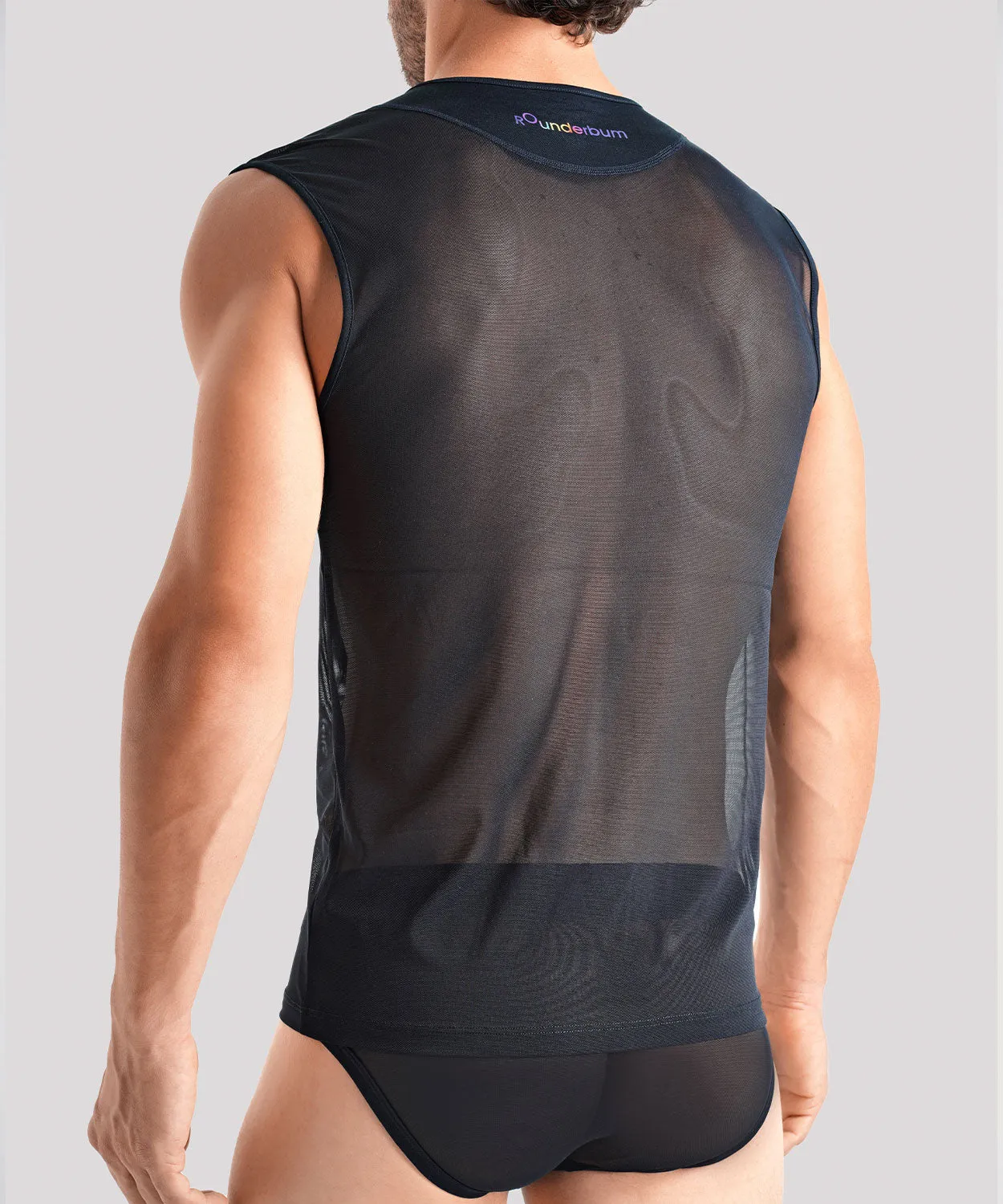 TRANSPARENT PRIDE Tank Top sold by Rounderbum product image thumbnail 2