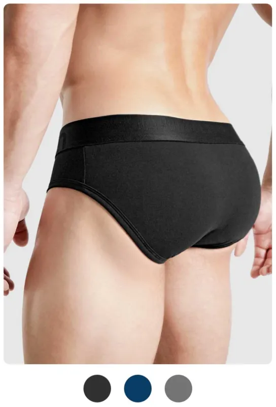 3 x Basic Padded Brief sold by Rounderbum