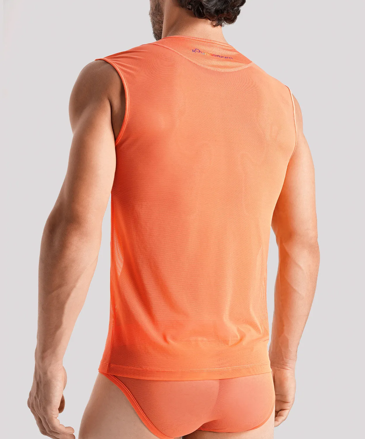 TRANSPARENT PRIDE Tank Top sold by Rounderbum product image thumbnail 2