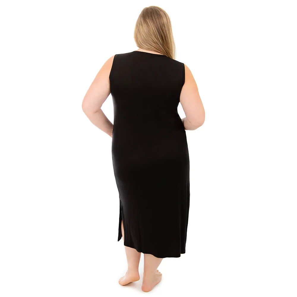 Jersey Maxi Dress sold by skinnytees product image thumbnail 3