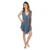 Linen V Neck Pleat Dress Final sale sold by skinnytees