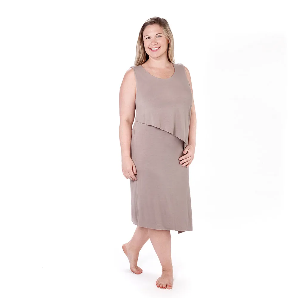 Plus Asymmetrical Dress sold by skinnytees product image thumbnail 3