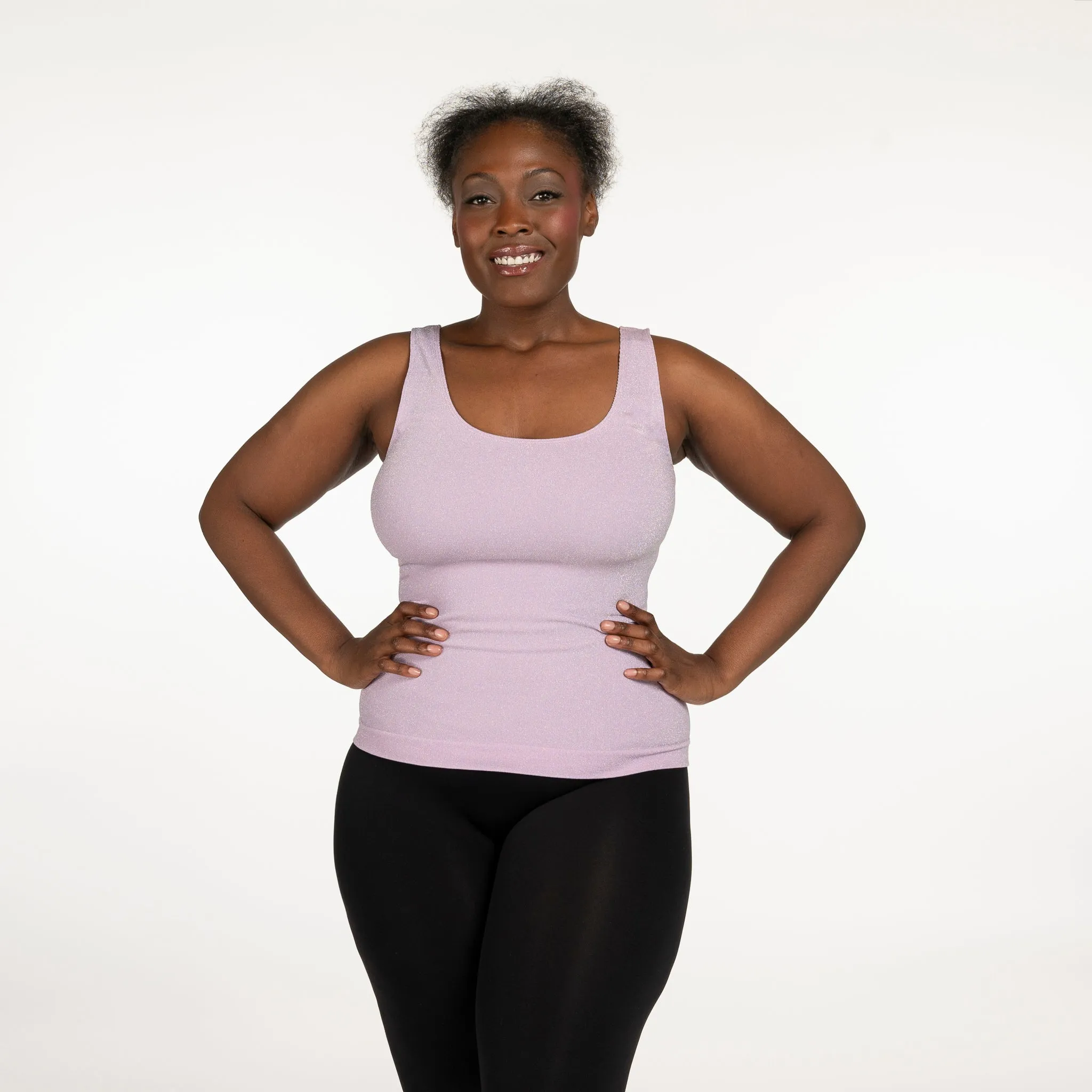 Plus Sparkle Tank Top sold by skinnytees product image thumbnail 2
